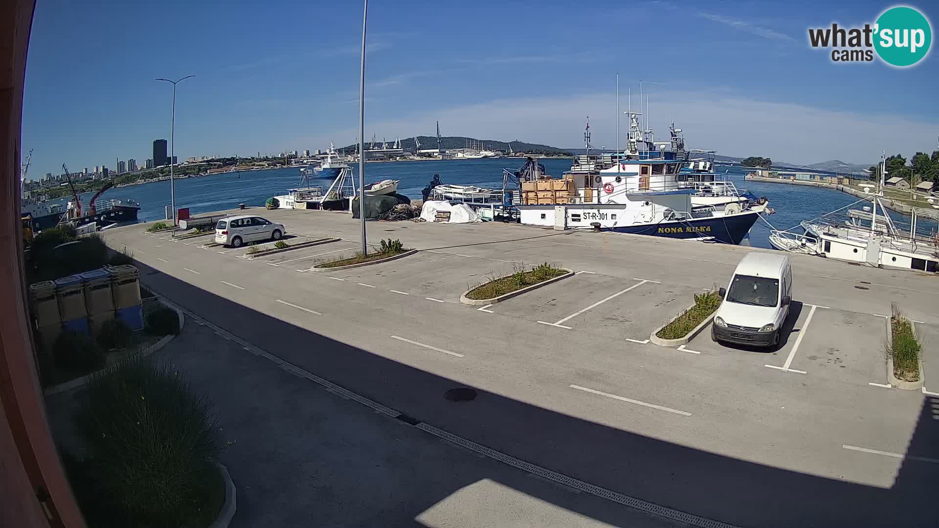 Camera en vivo Kaštela marina – Split
