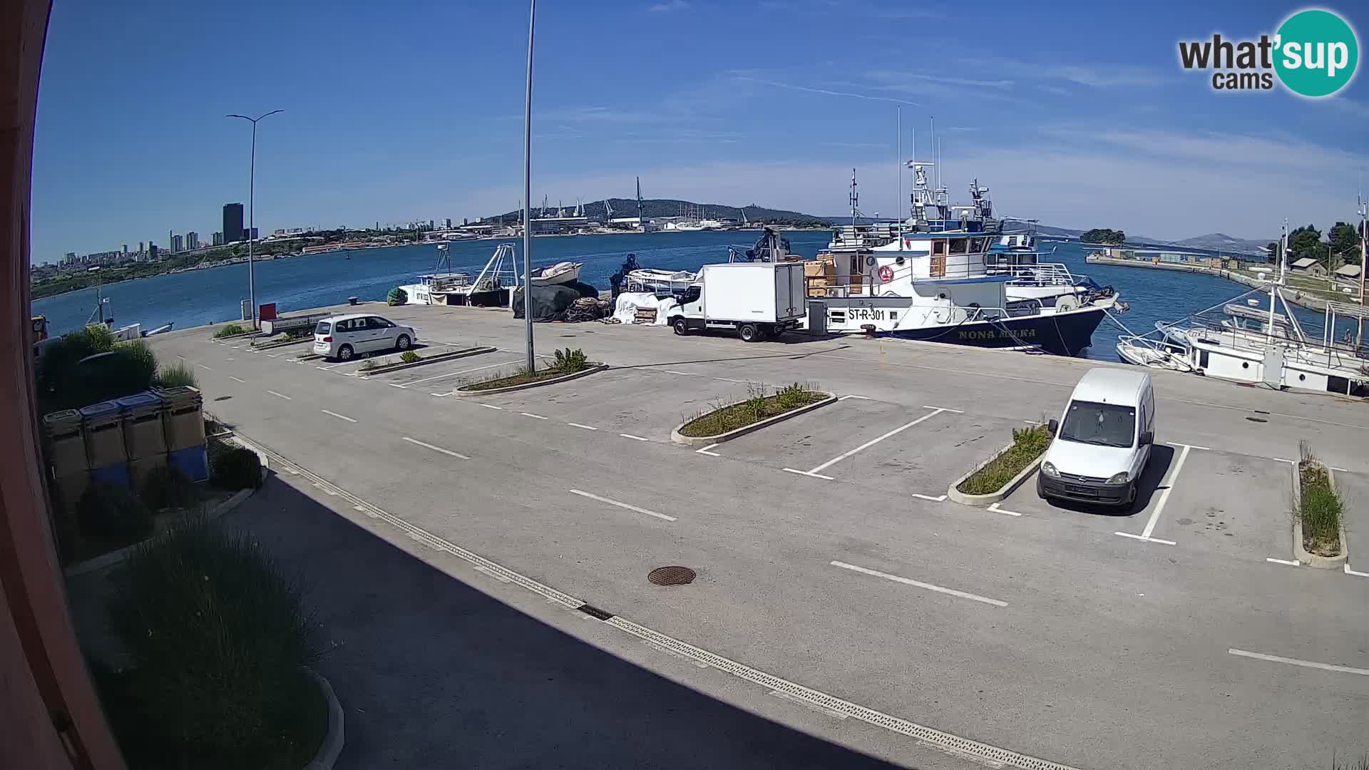 Webcam marina Kaštela – Split