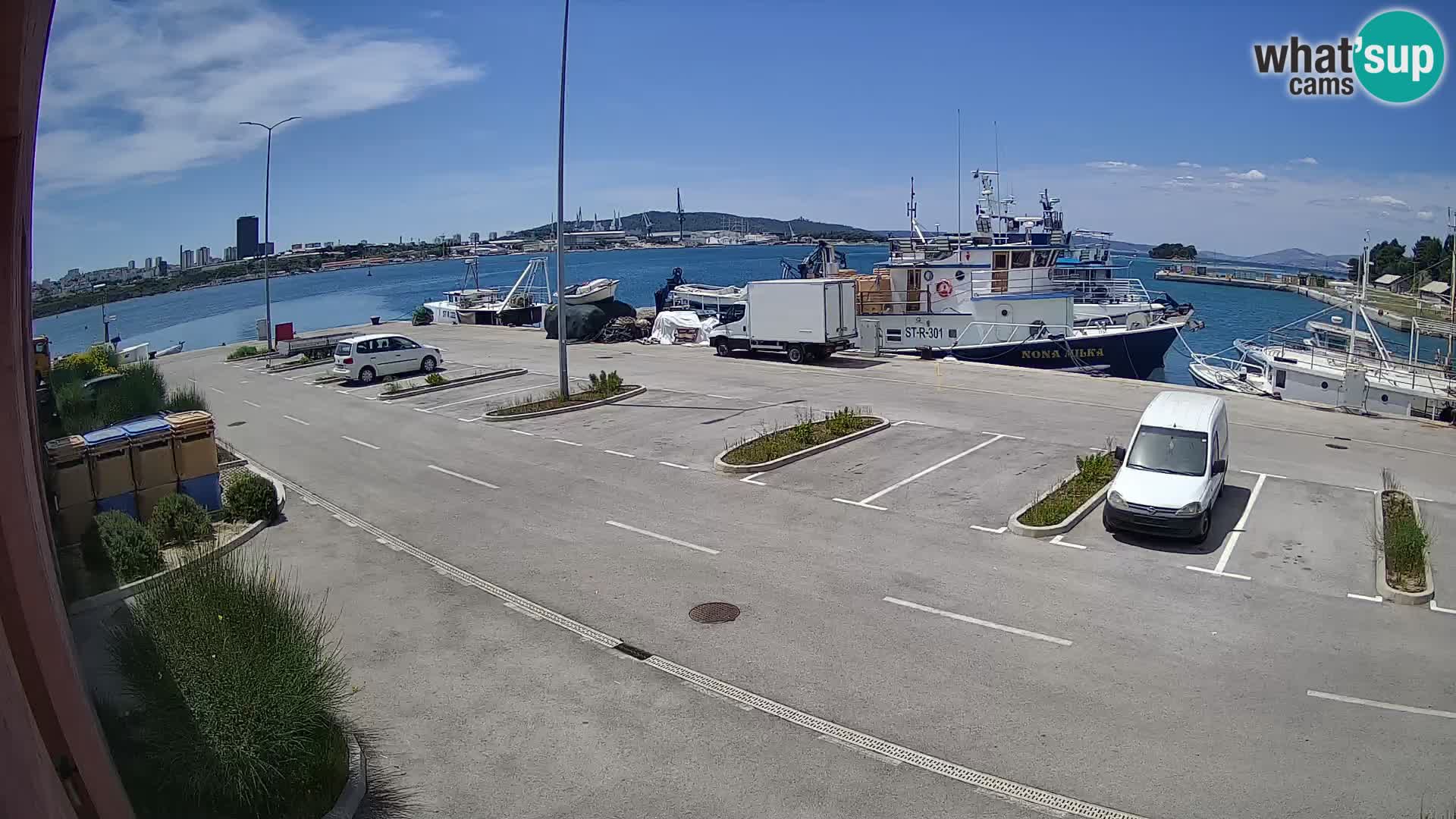Web kamera marina Kaštela – Split