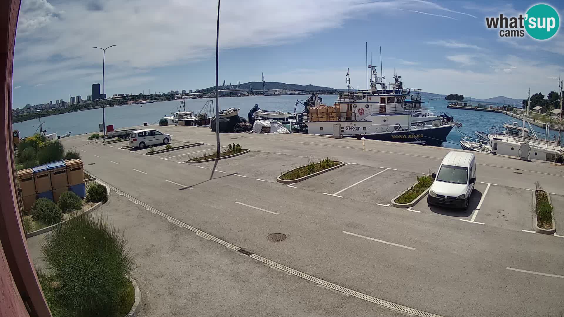 Webcam marina Kaštela – Split