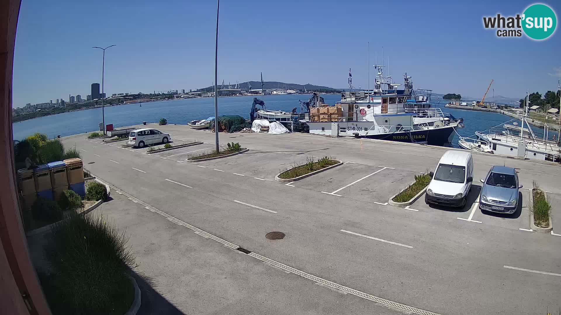 Webcam marina Kaštela – Split
