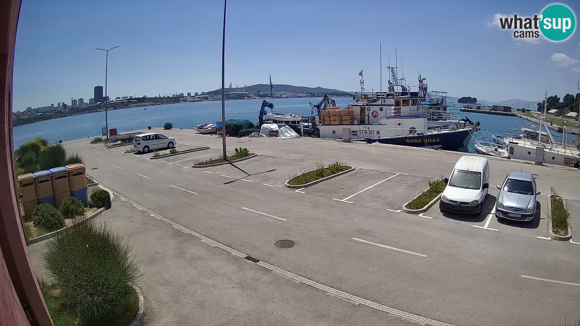 Camera en vivo Kaštela marina – Split