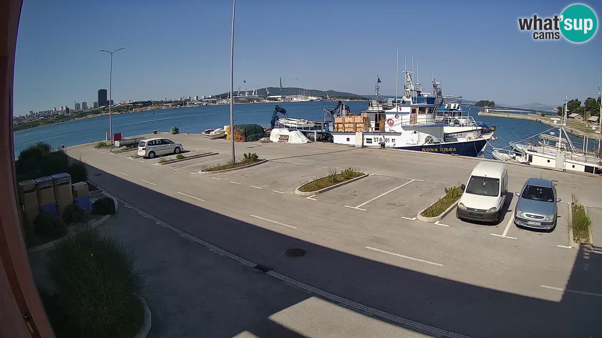 Camera en vivo Kaštela marina – Split
