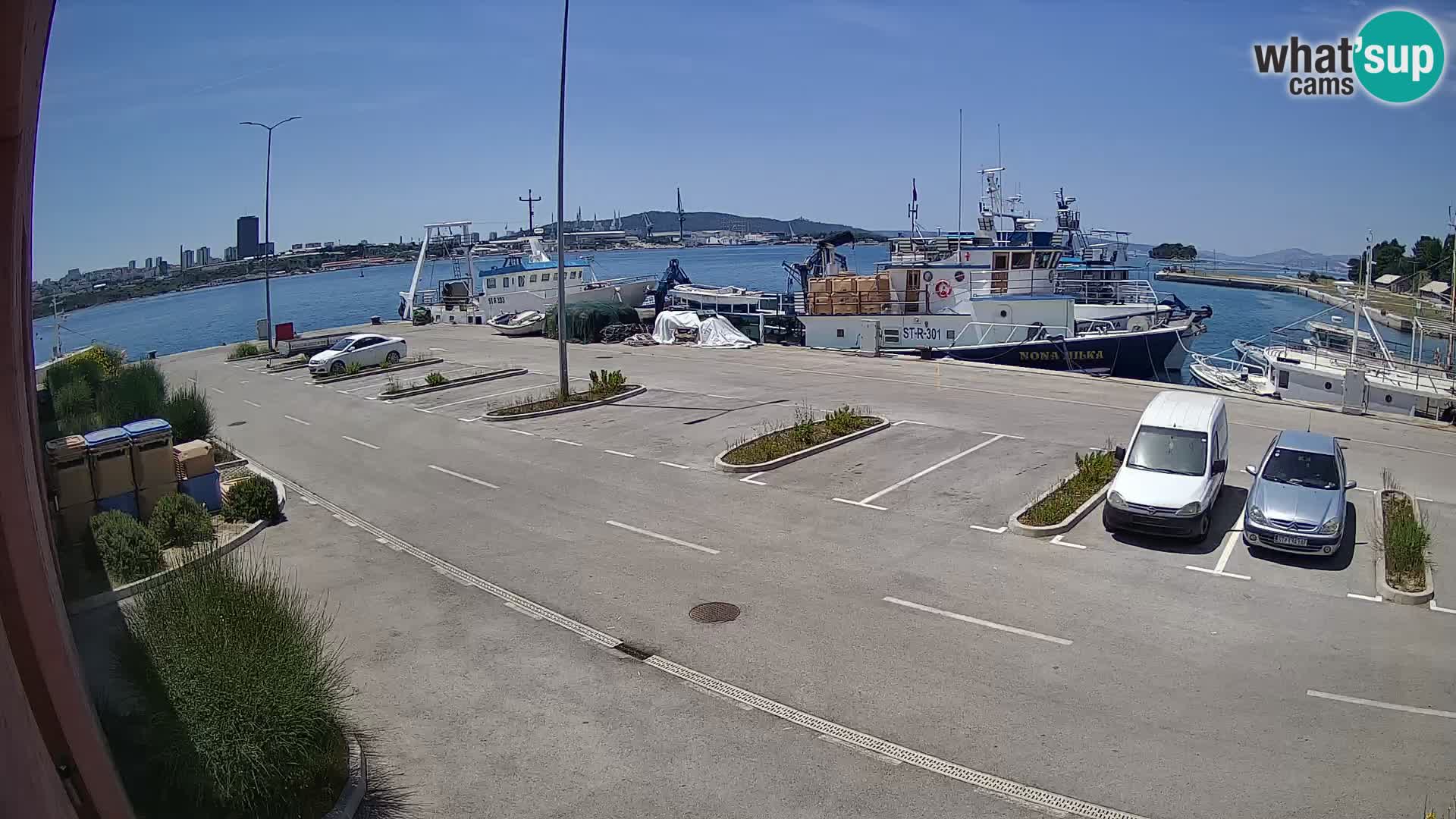 Webcam Marina Baia dei Castelli | Kaštela – Spalato
