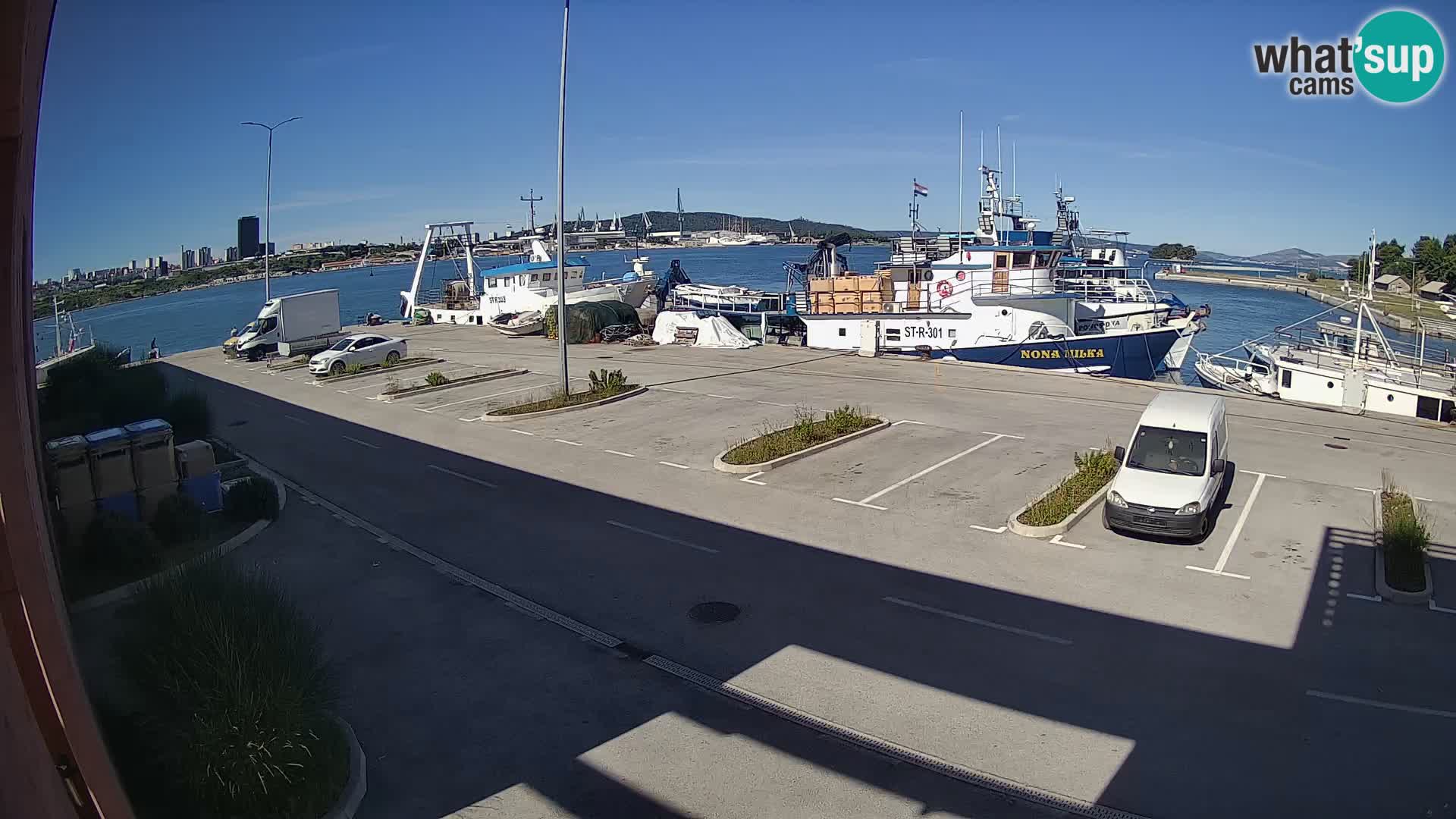 Webcam Marina Baia dei Castelli | Kaštela – Spalato