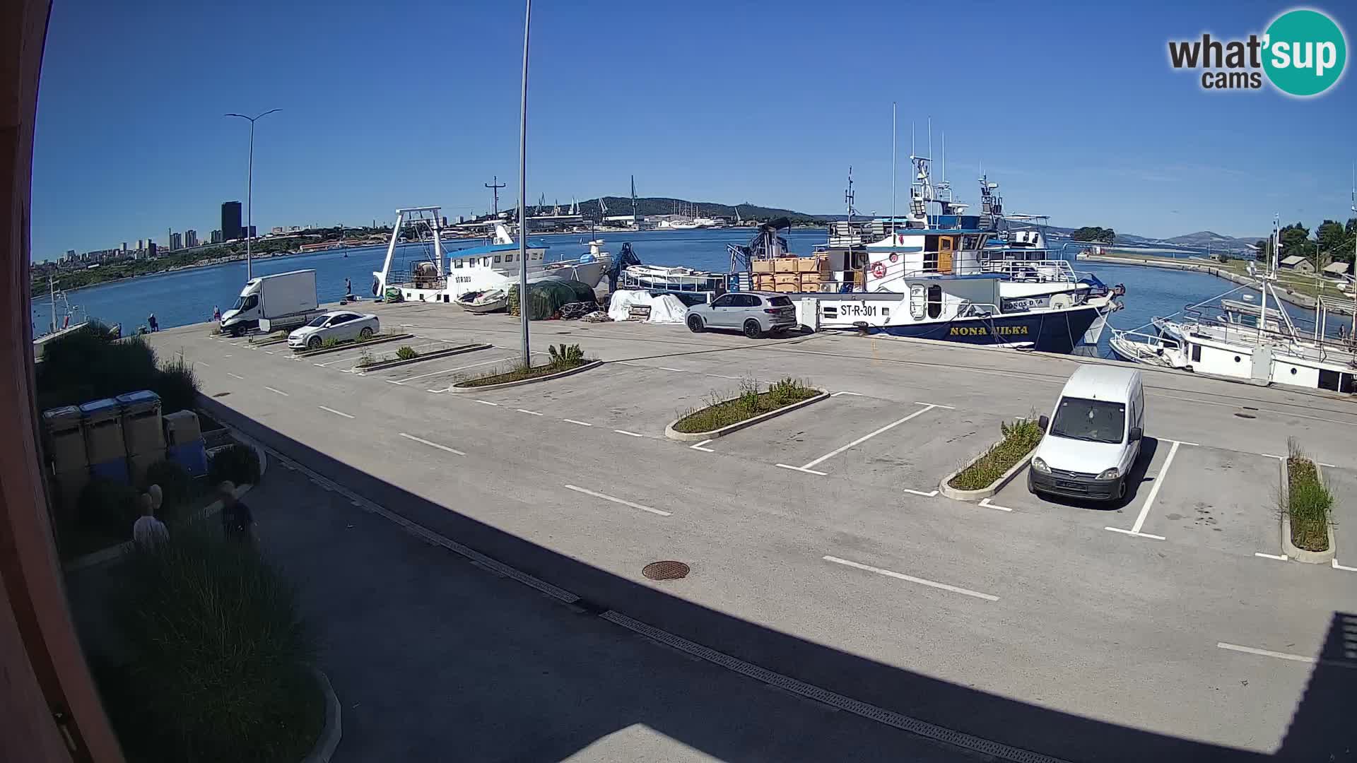 Webcam marina Kaštela – Split