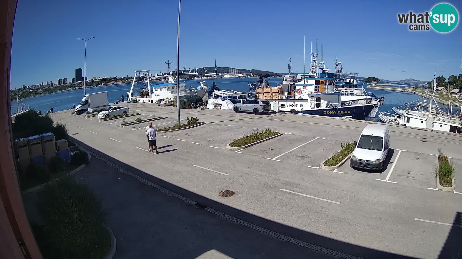 Webcam marina Kaštela – Split