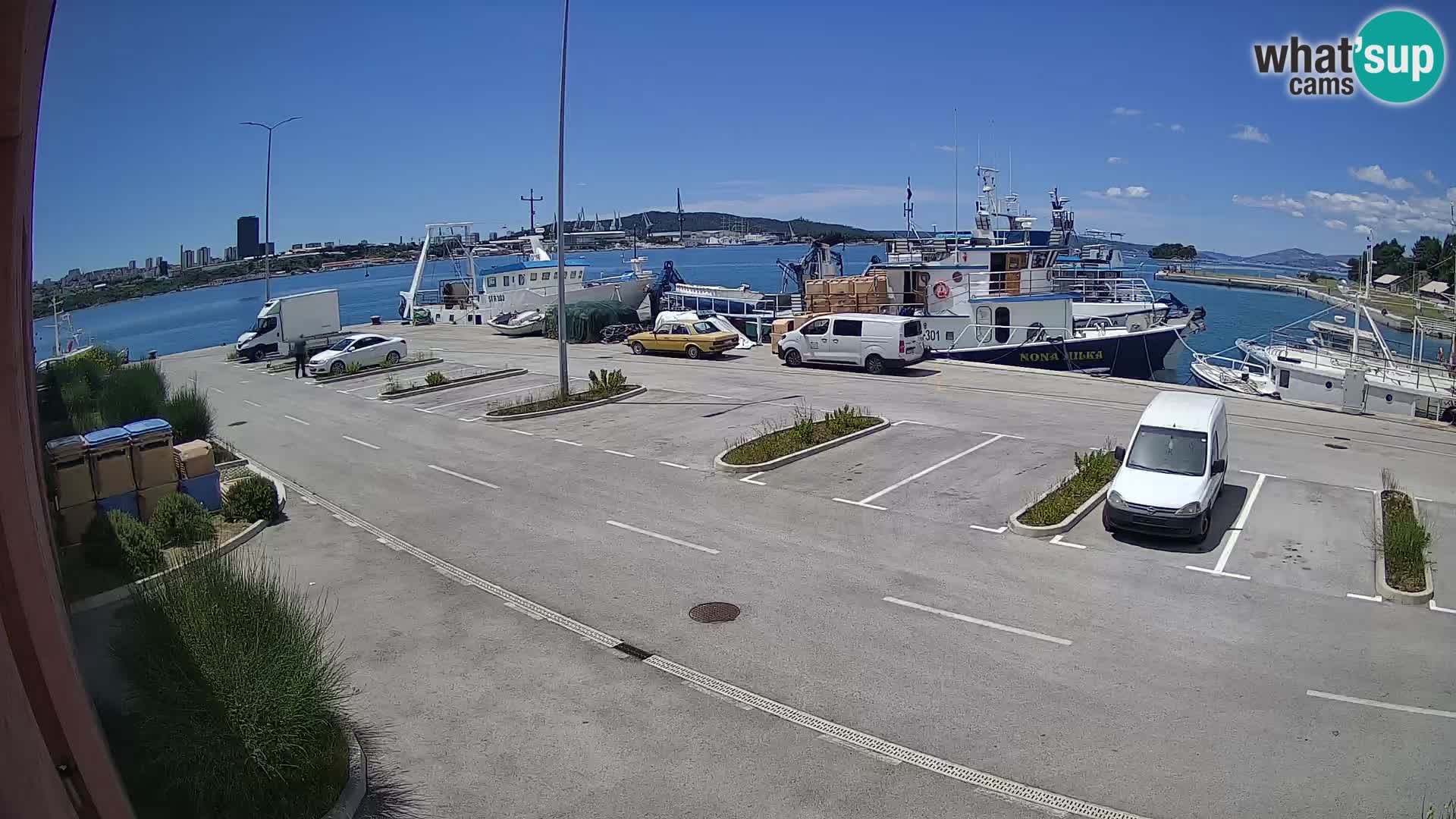 Webcam Marina Baia dei Castelli | Kaštela – Spalato