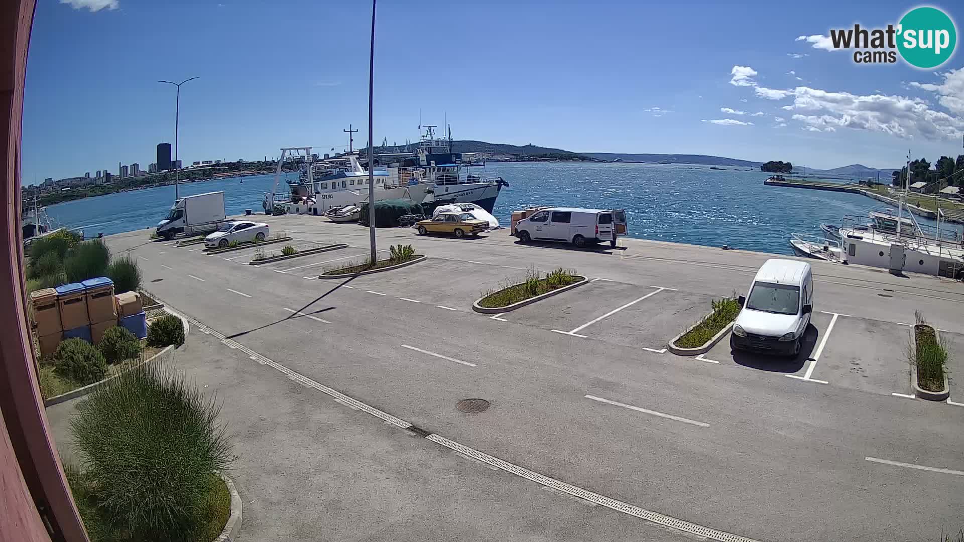 Webcam marina Kaštela – Split