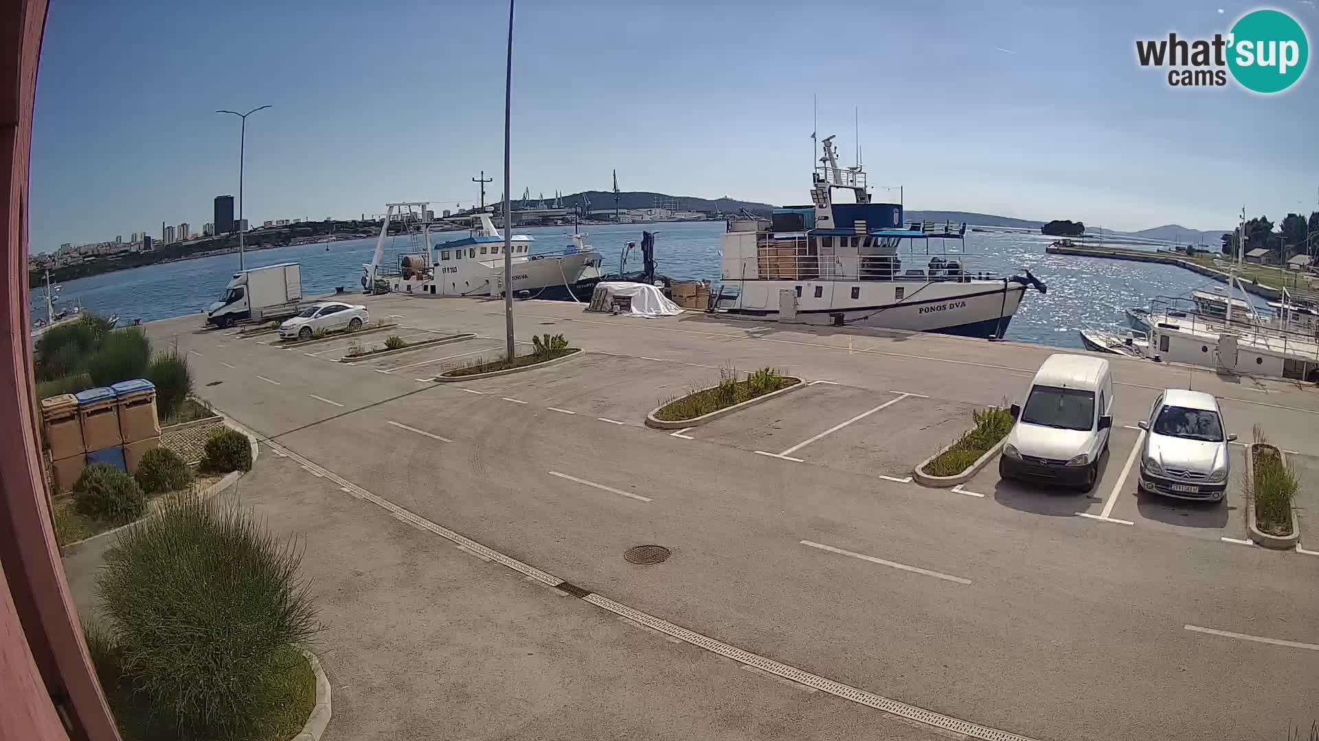 Webcam Marina Baia dei Castelli | Kaštela – Spalato