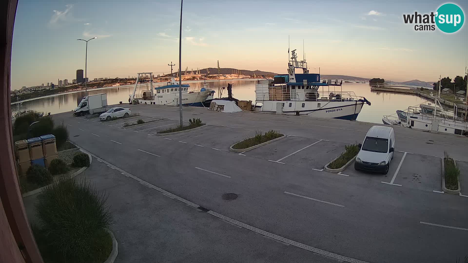 Web kamera marina Kaštela – Split