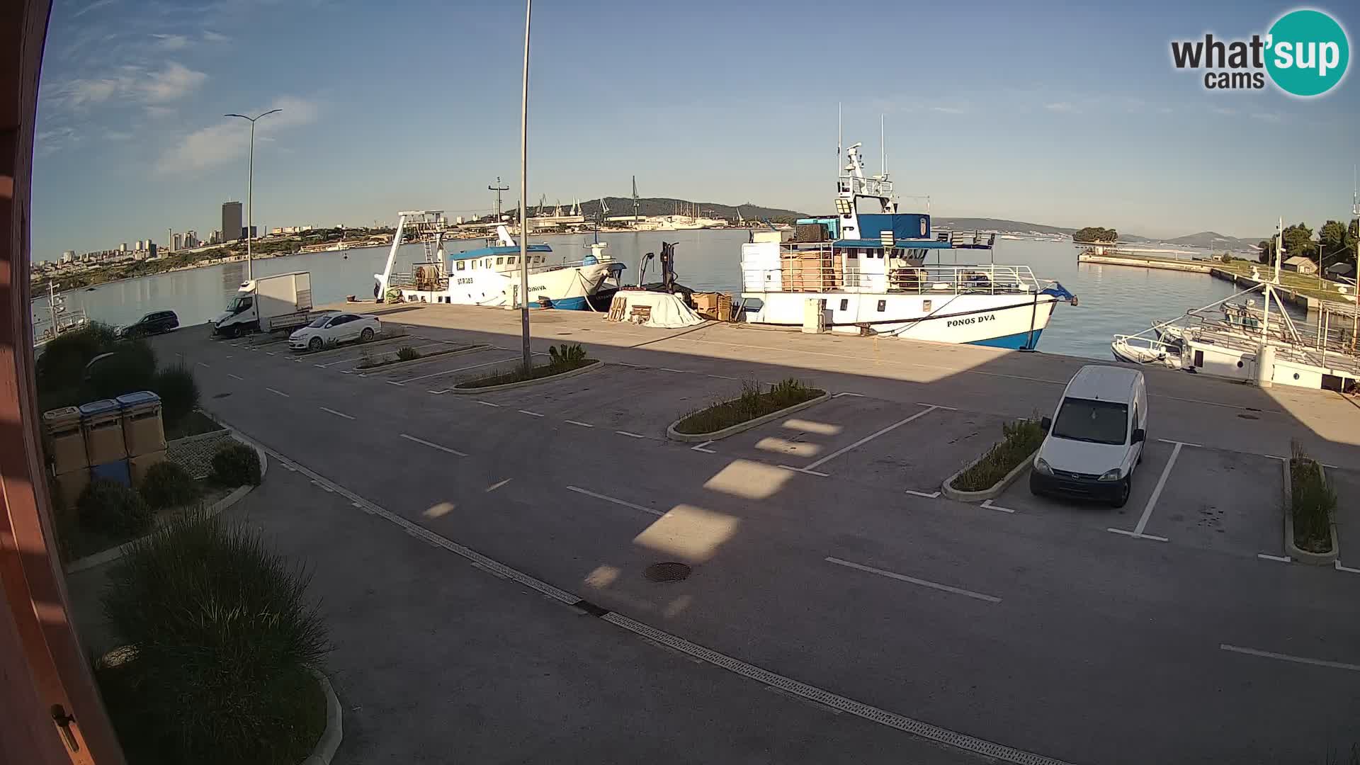 Webcam marina Kaštela – Split