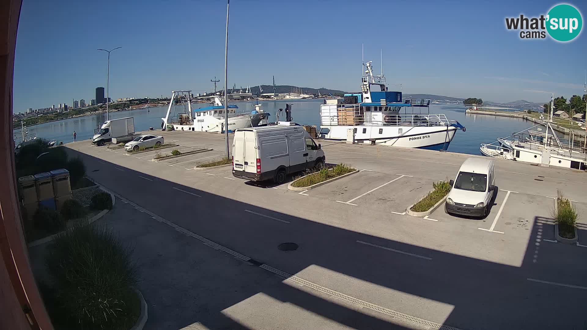 Web kamera marina Kaštela – Split