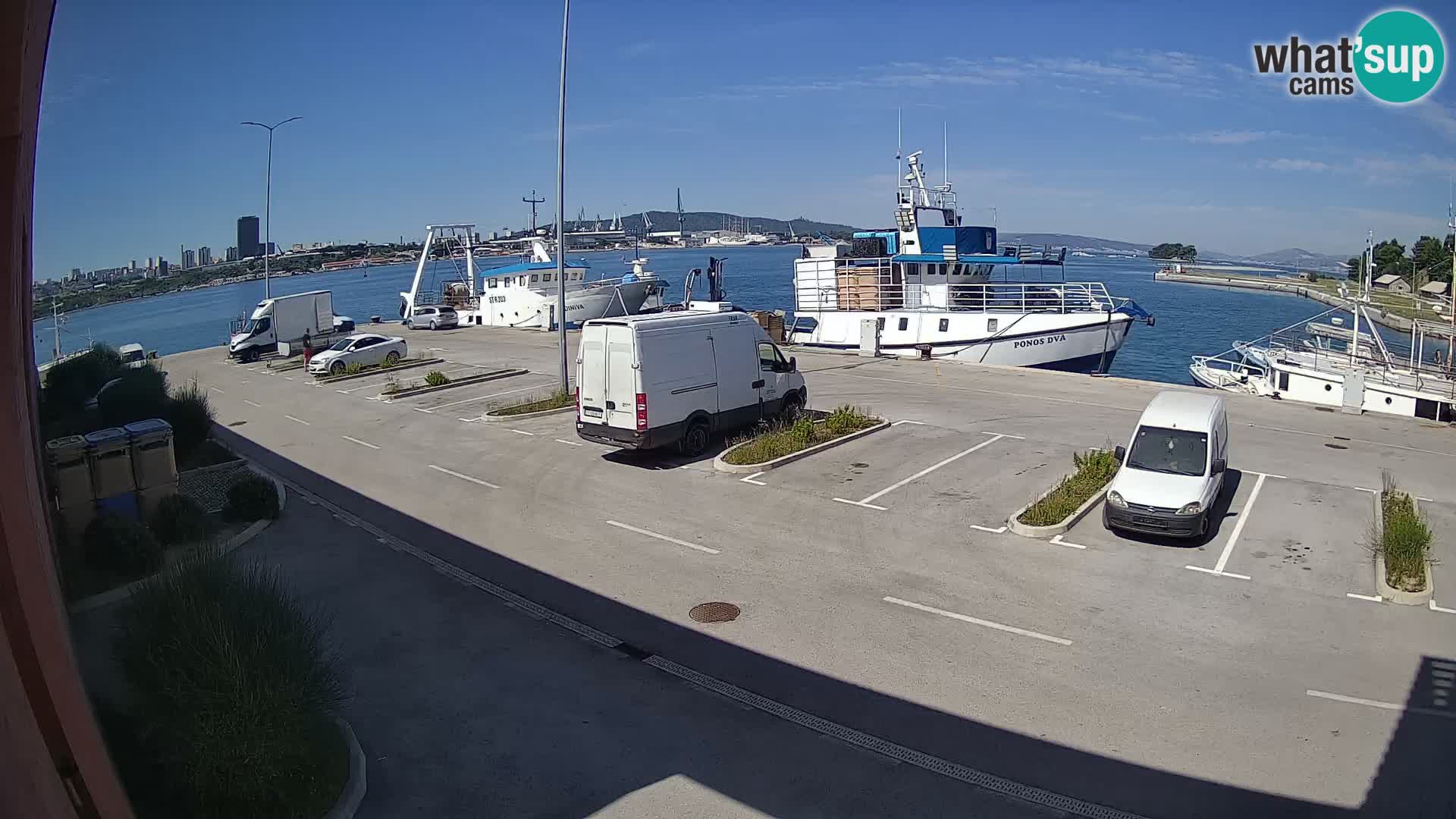 Webcam Marina Baia dei Castelli | Kaštela – Spalato