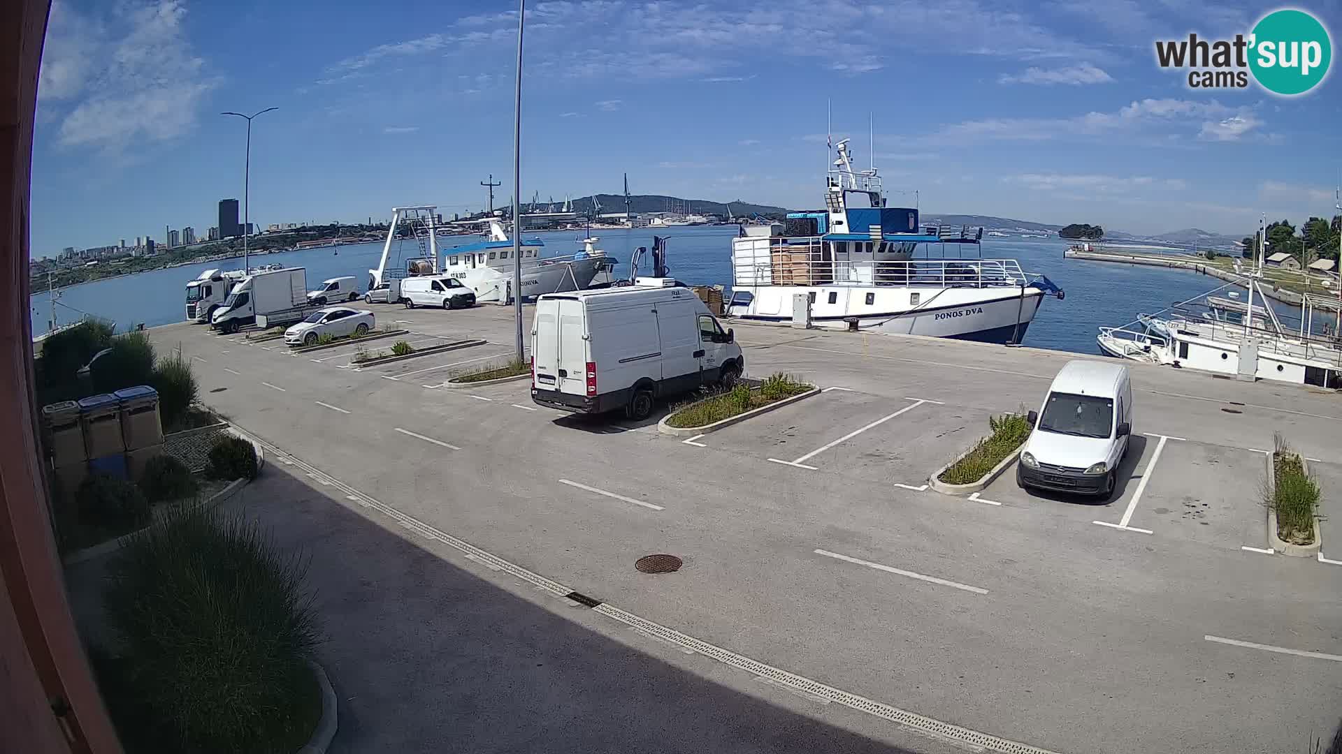 Webcam marina Kaštela – Split