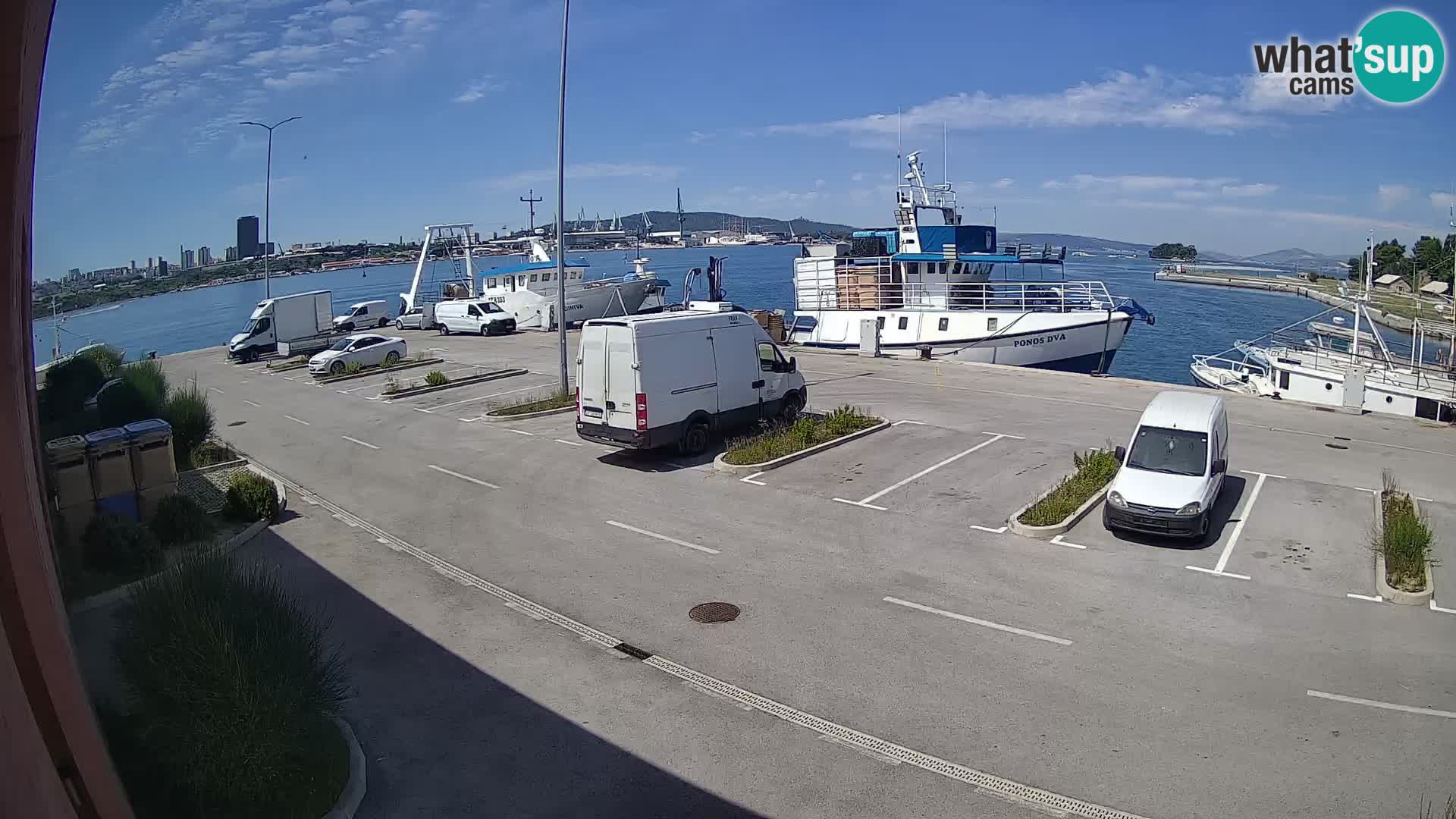 Webcam marina Kaštela – Split