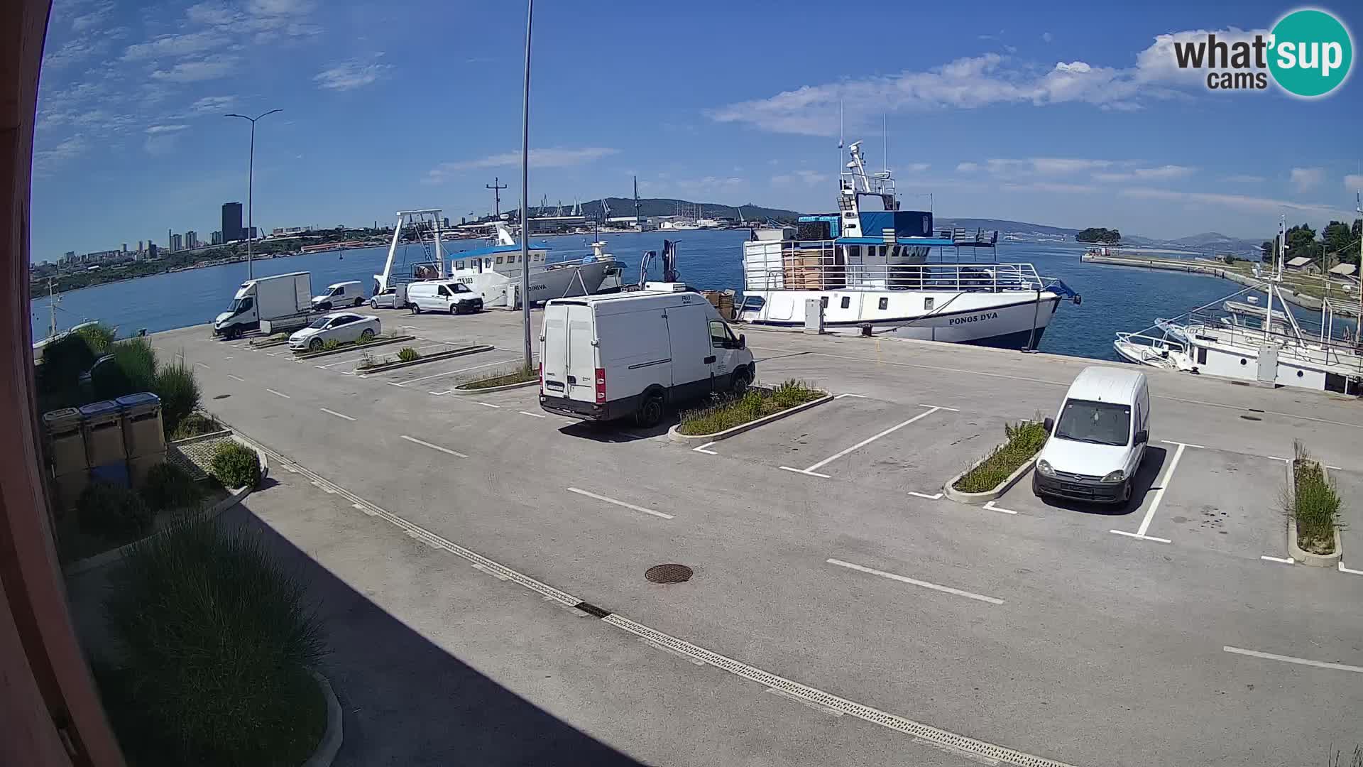 Webcam marina Kaštela – Split
