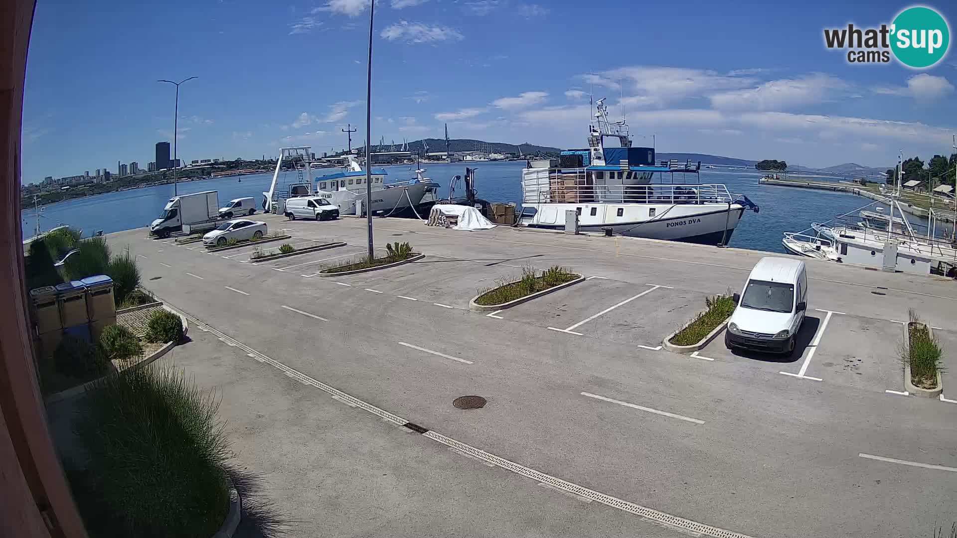 Webcam Marina Baia dei Castelli | Kaštela – Spalato