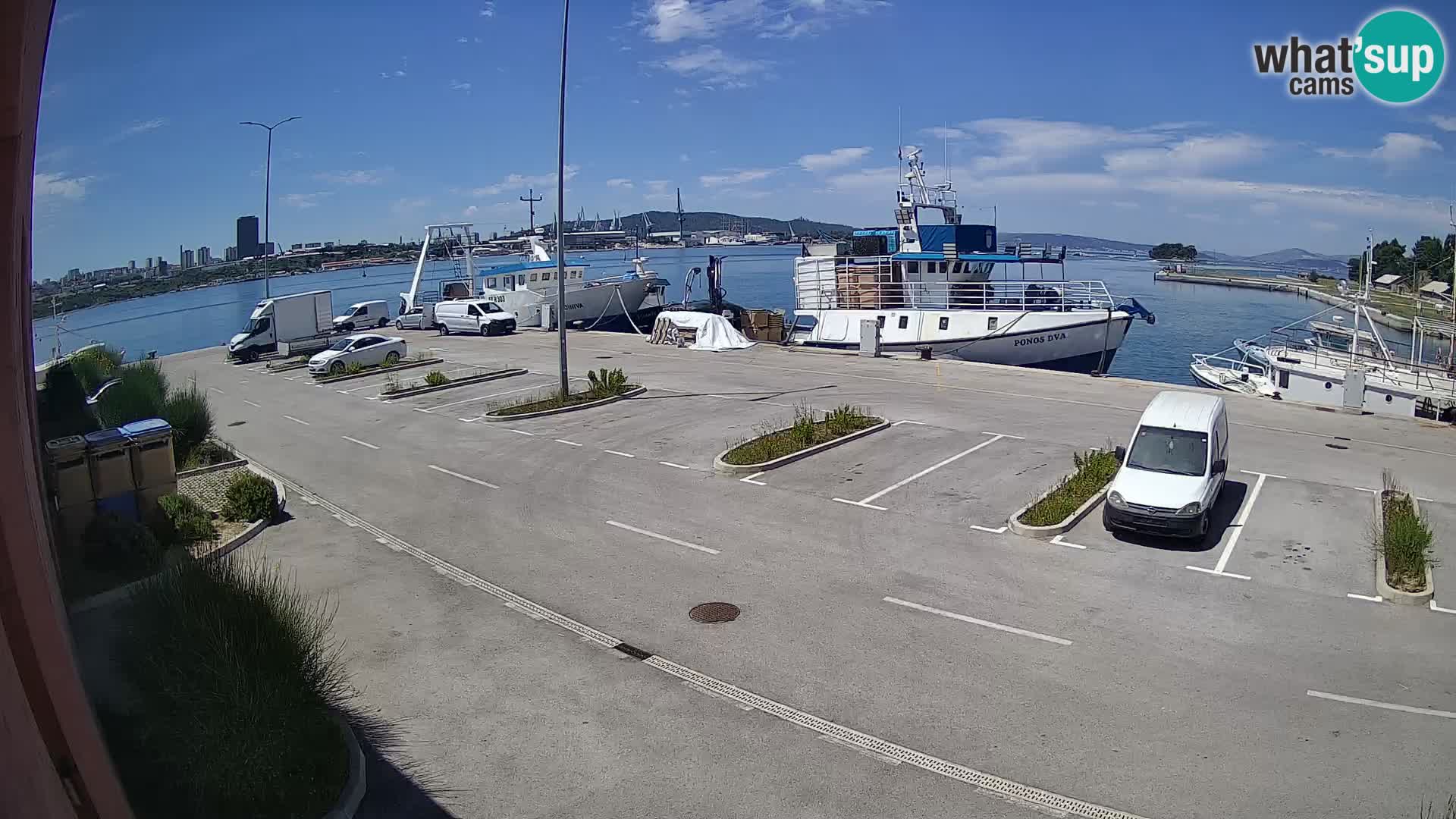 Webcam marina Kaštela – Split