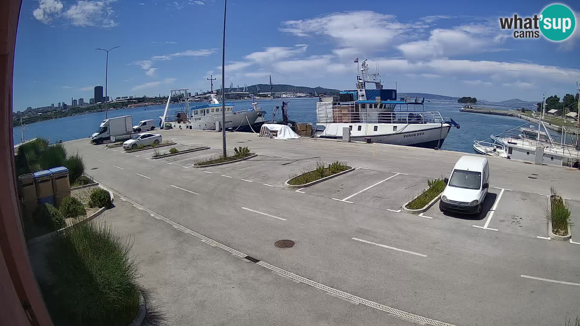 Webcam Marina Baia dei Castelli | Kaštela – Spalato