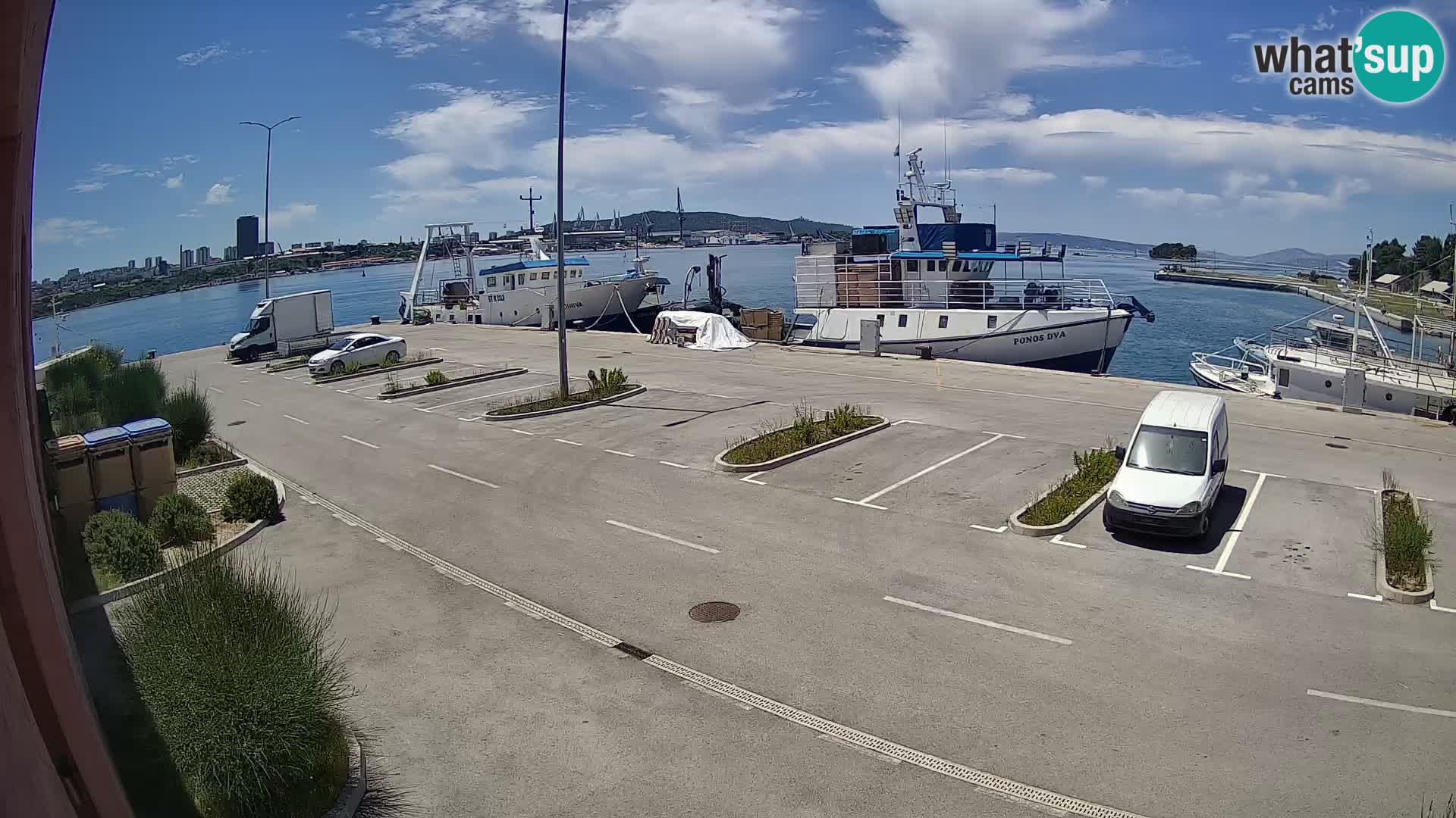 Webcam marina Kaštela – Split
