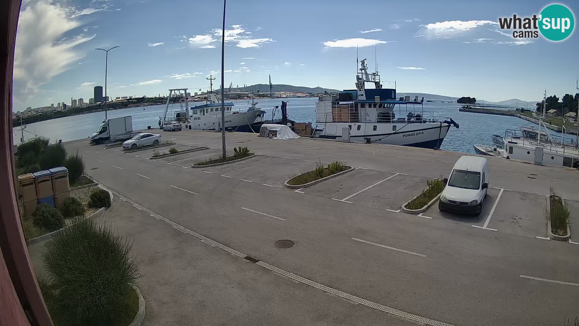 Webcam Marina Baia dei Castelli | Kaštela – Spalato