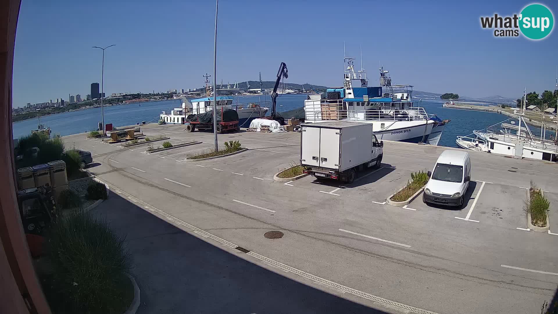 Web kamera marina Kaštela – Split