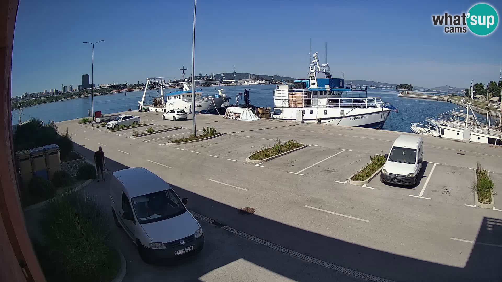 Webcam Marina Baia dei Castelli | Kaštela – Spalato