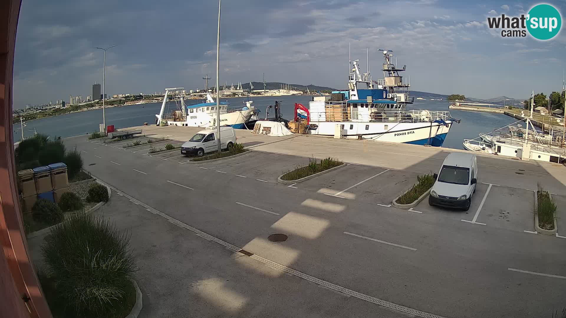 Webcam Marina Baia dei Castelli | Kaštela – Spalato