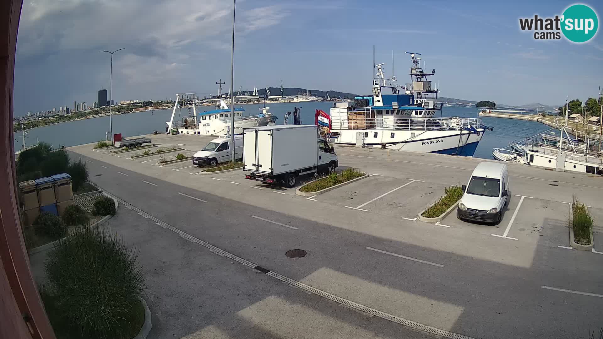 Webcam Marina Baia dei Castelli | Kaštela – Spalato