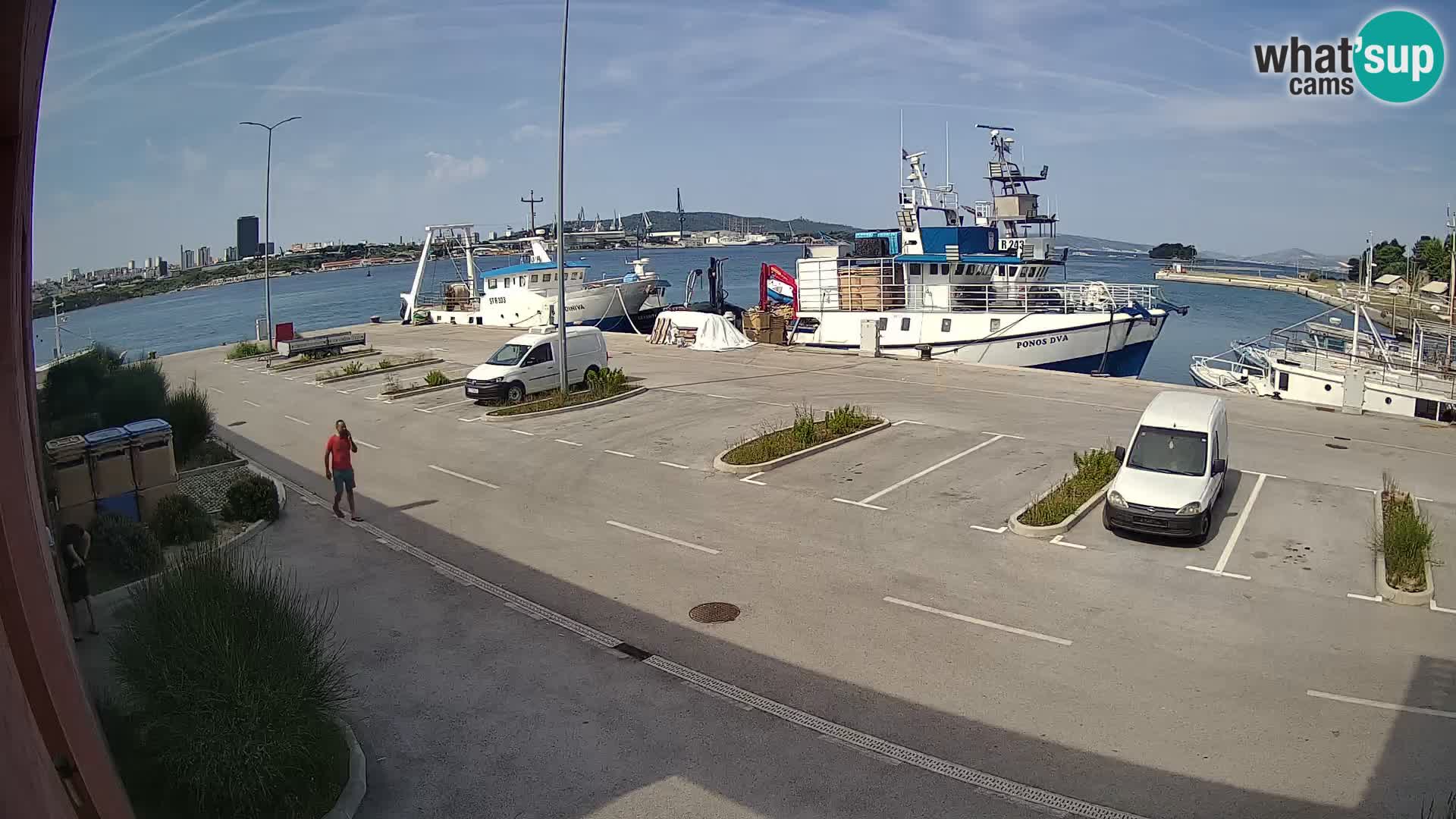 Web kamera marina Kaštela – Split