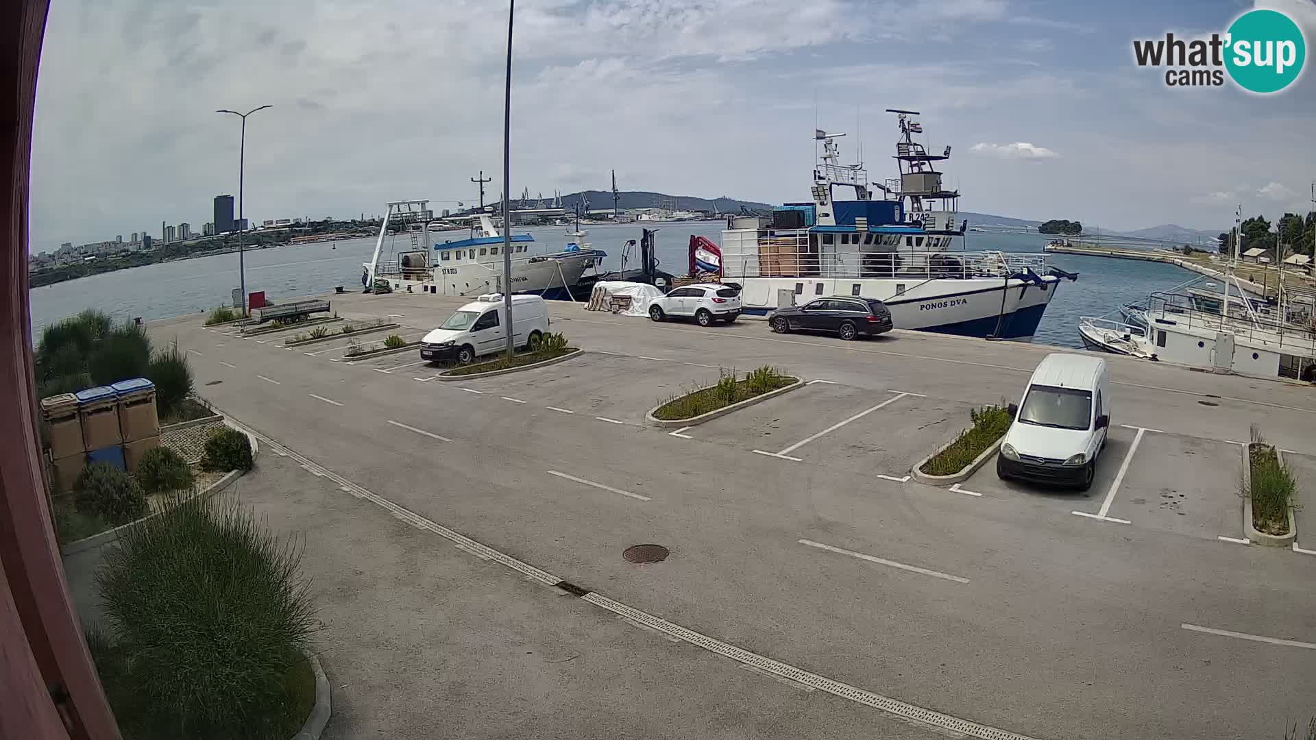 Webcam Marina Baia dei Castelli | Kaštela – Spalato