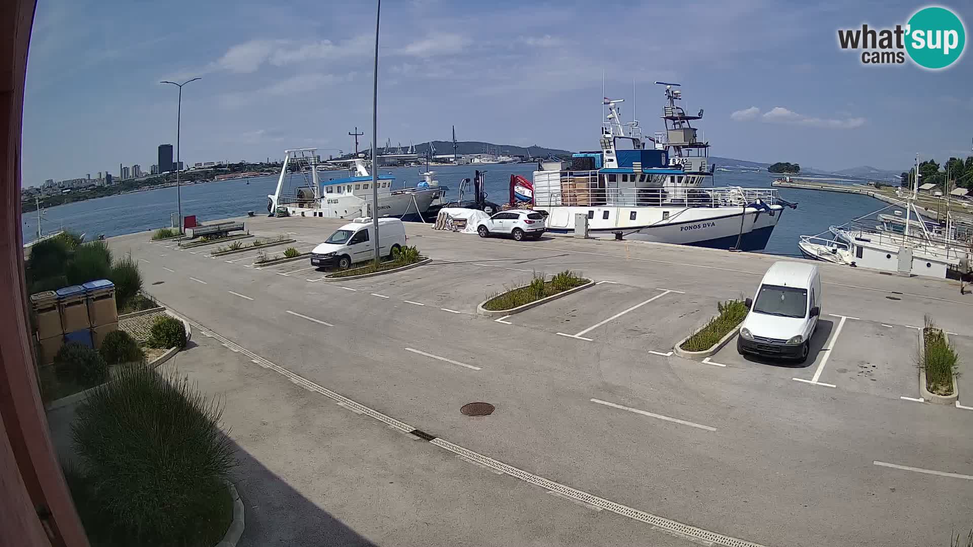 Webcam Marina Baia dei Castelli | Kaštela – Spalato