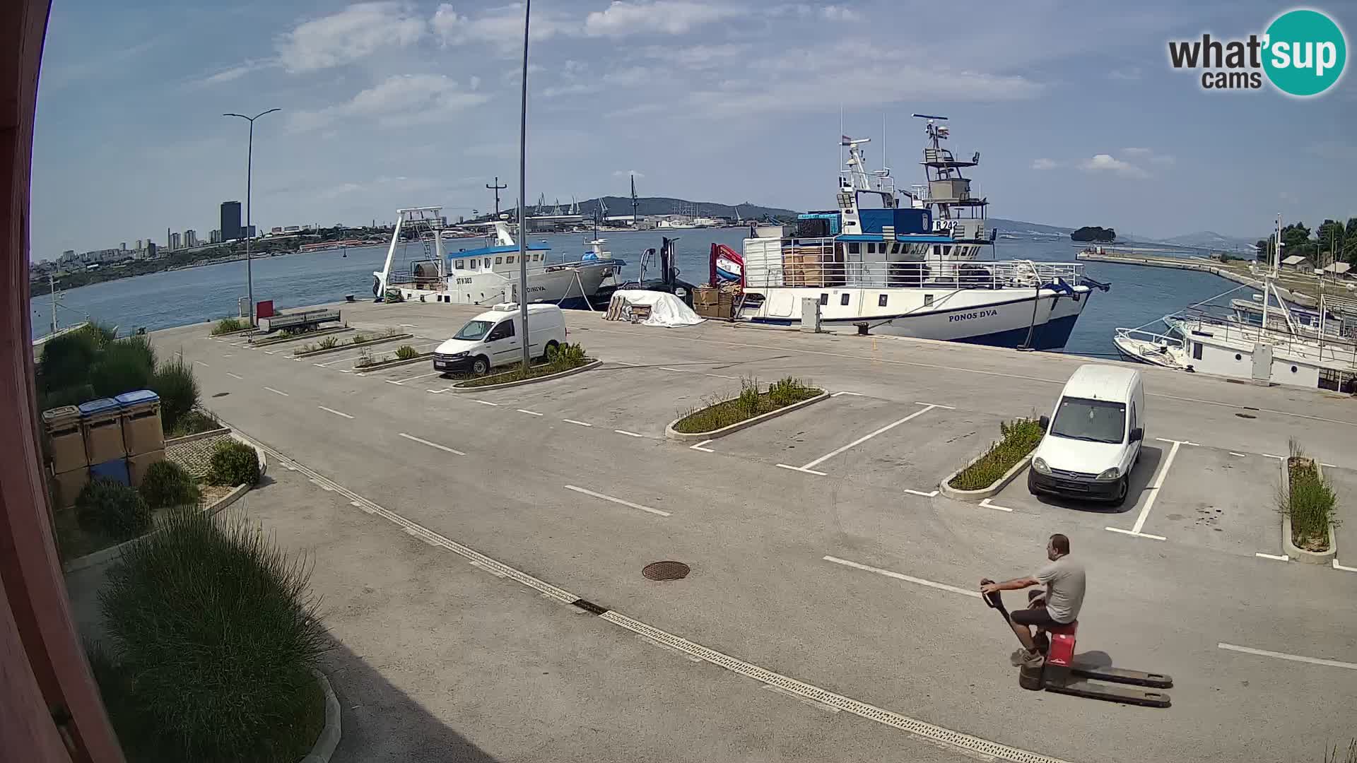 Web kamera marina Kaštela – Split