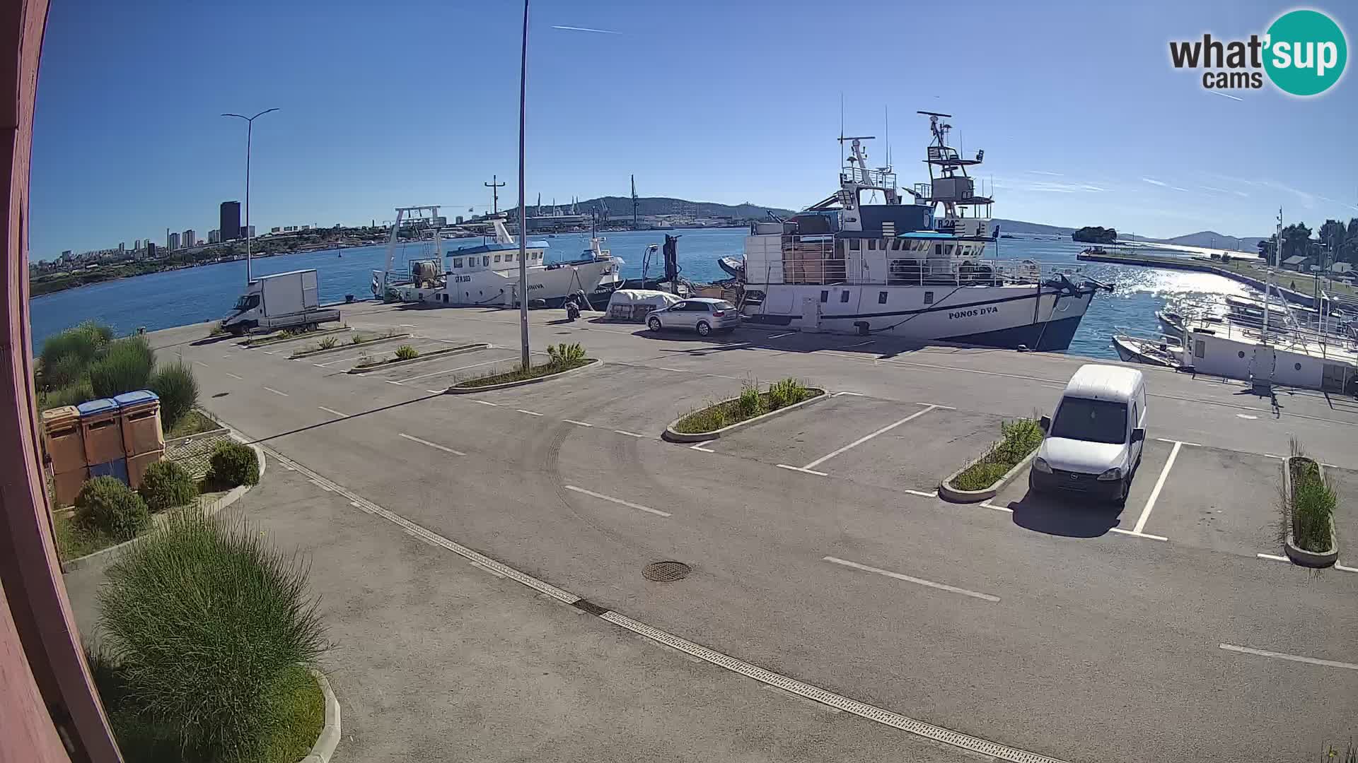 Web kamera marina Kaštela – Split