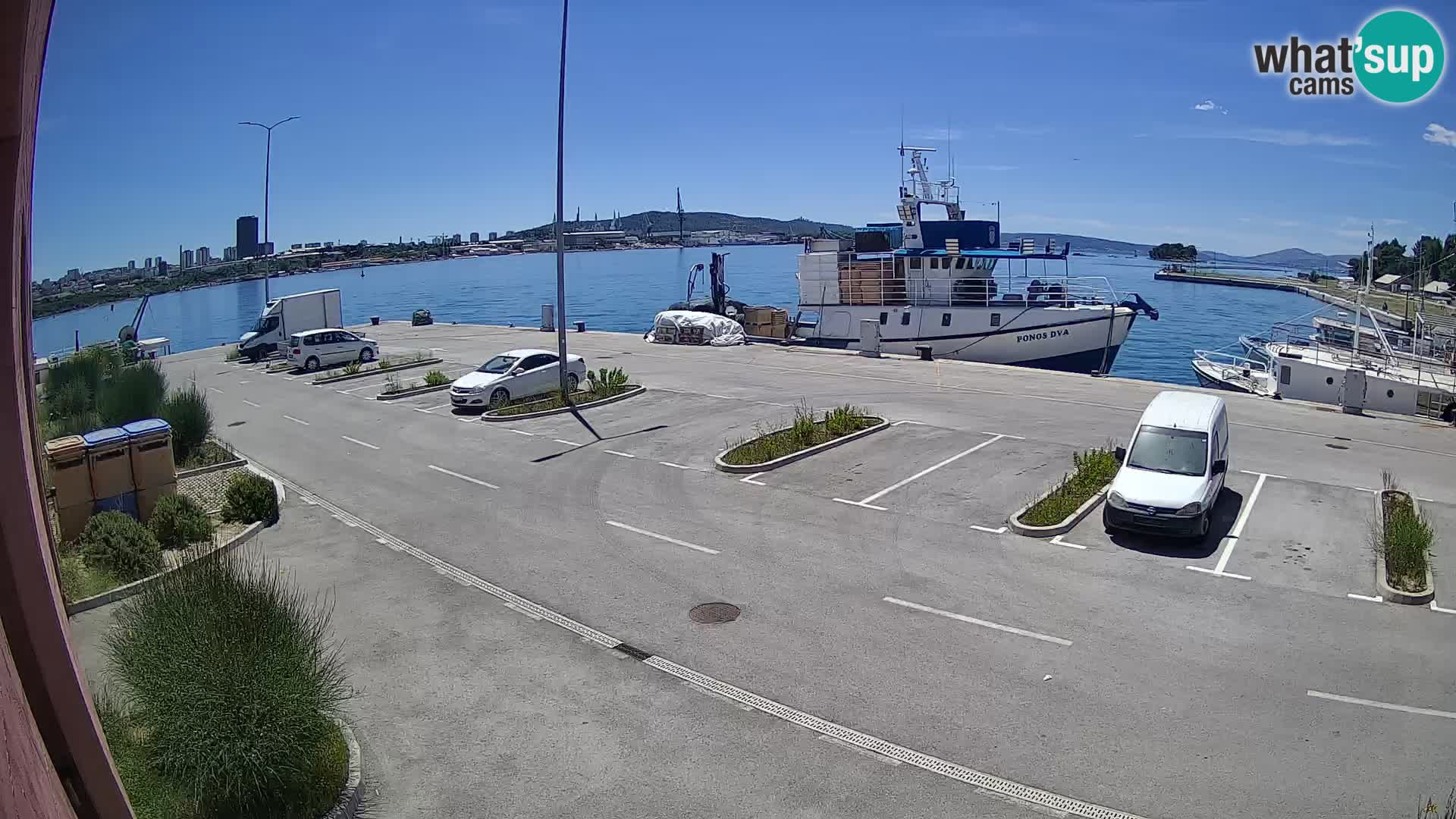 Web kamera marina Kaštela – Split