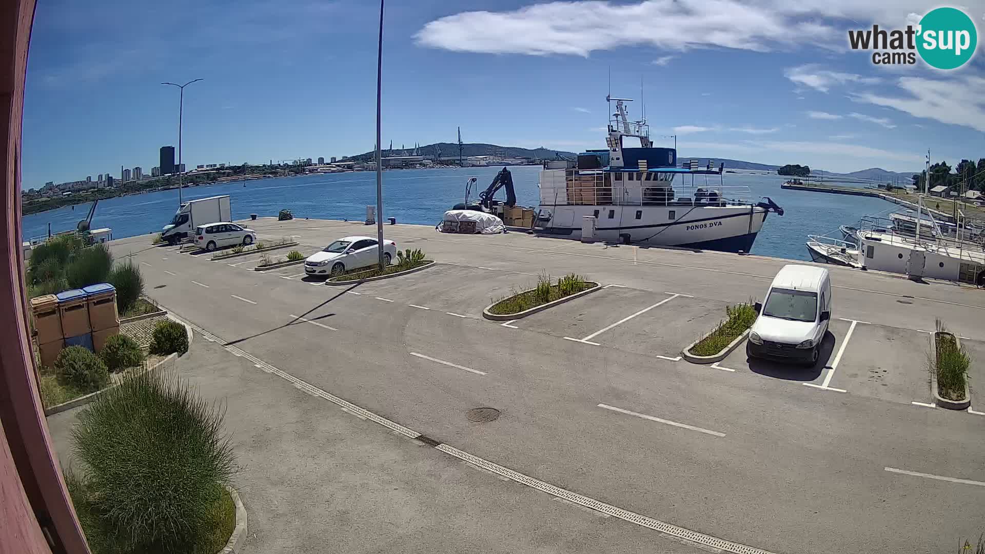 Webcam marina Kaštela – Split
