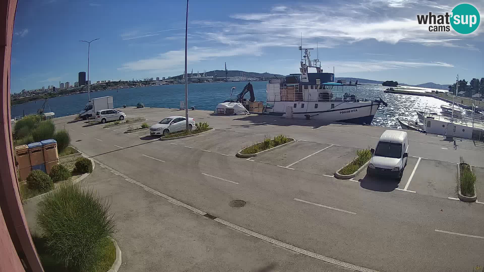Webcam Marina Baia dei Castelli | Kaštela – Spalato