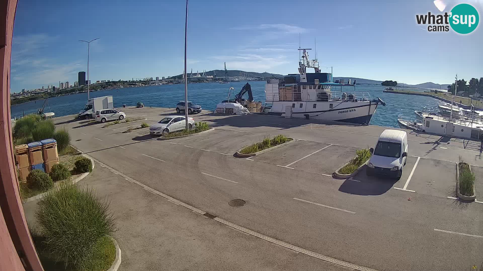 Webcam Marina Baia dei Castelli | Kaštela – Spalato