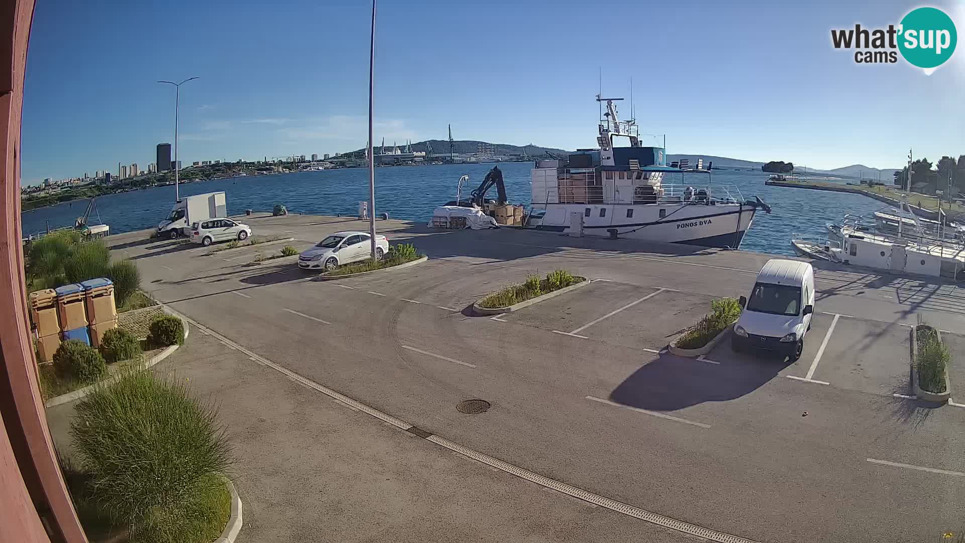 Web kamera marina Kaštela – Split