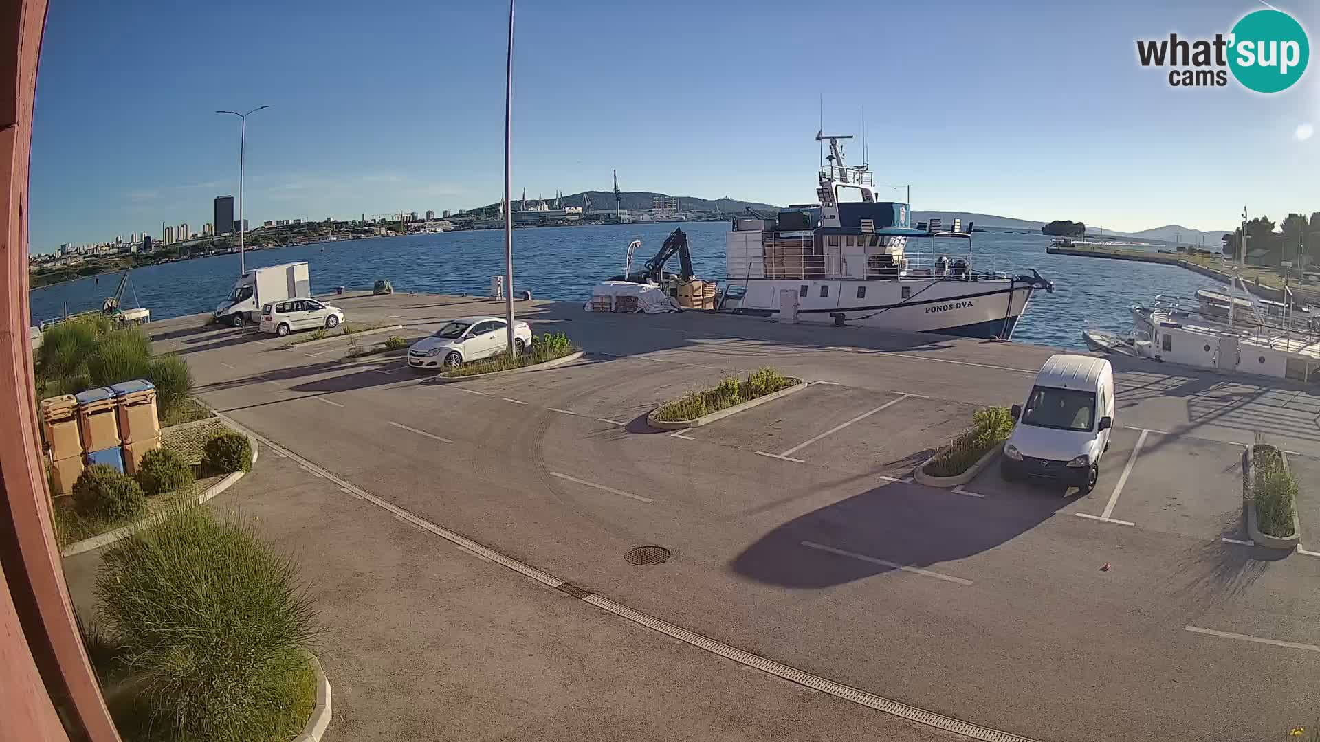 Webcam marina Kaštela – Split