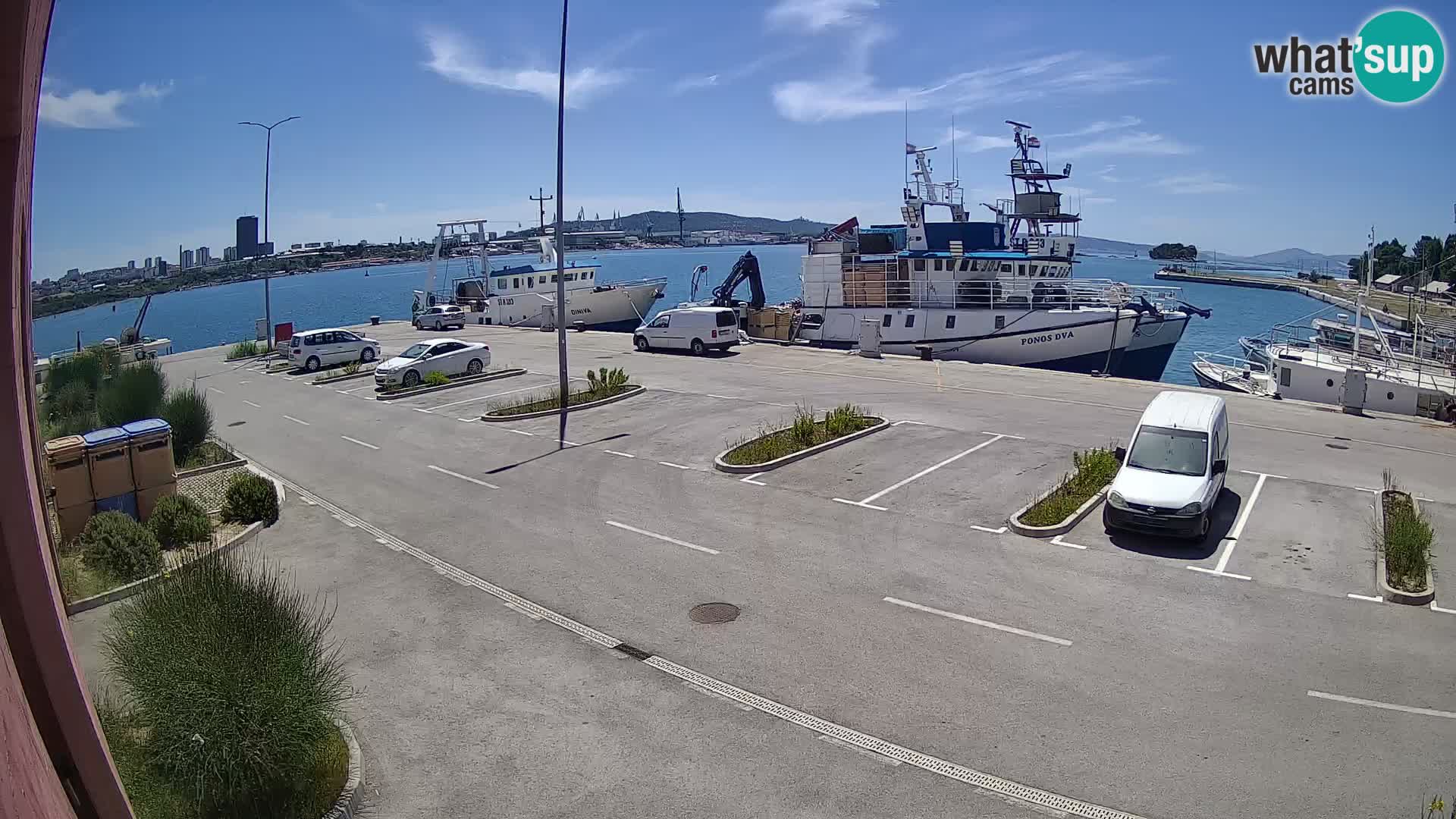 Webcam marina Kaštela – Split