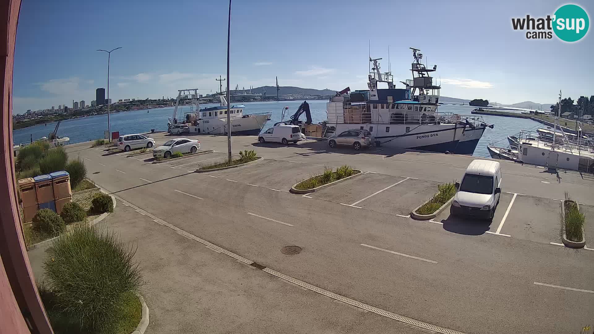 Webcam marina Kaštela – Split