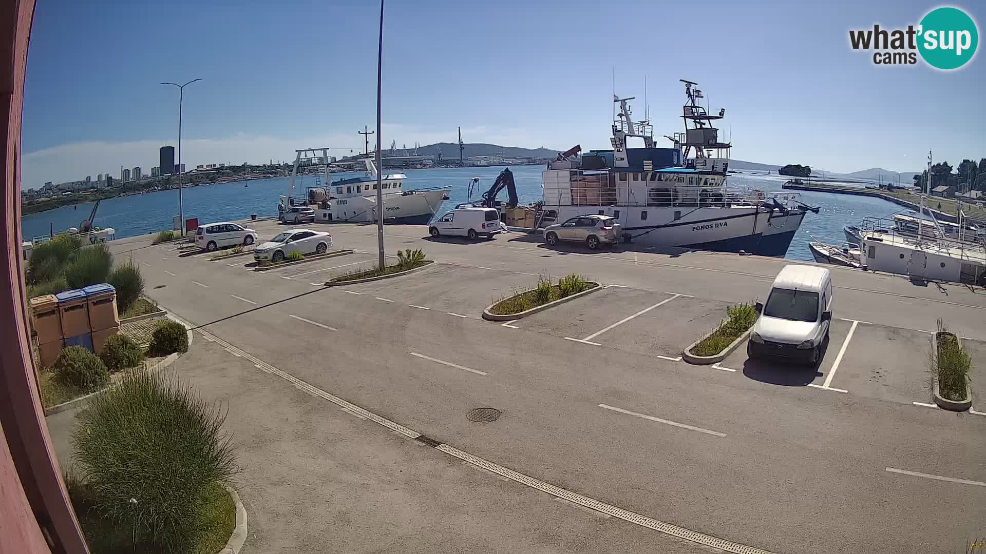 Webcam marina Kaštela – Split