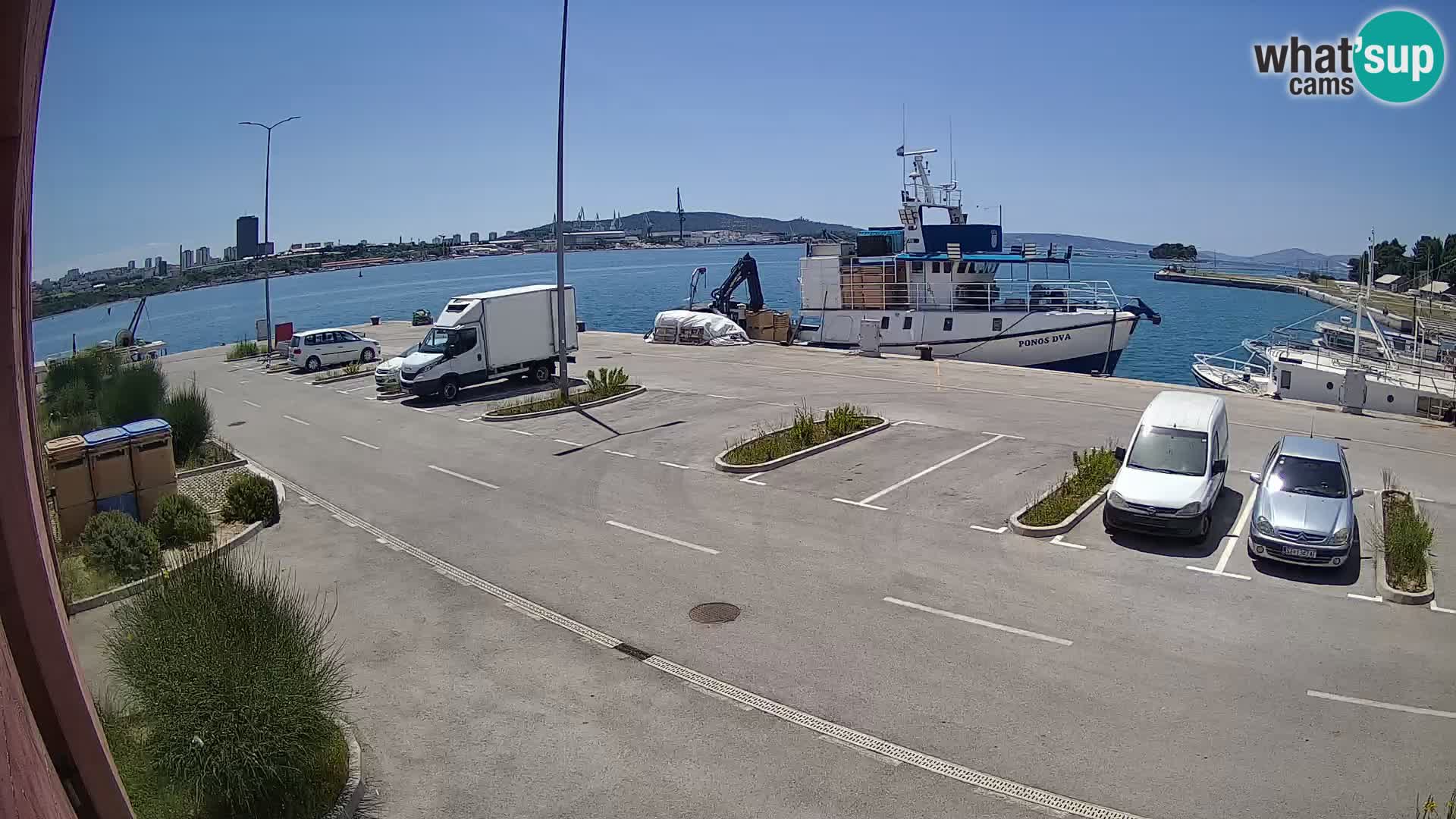 Webcam marina Kaštela – Split