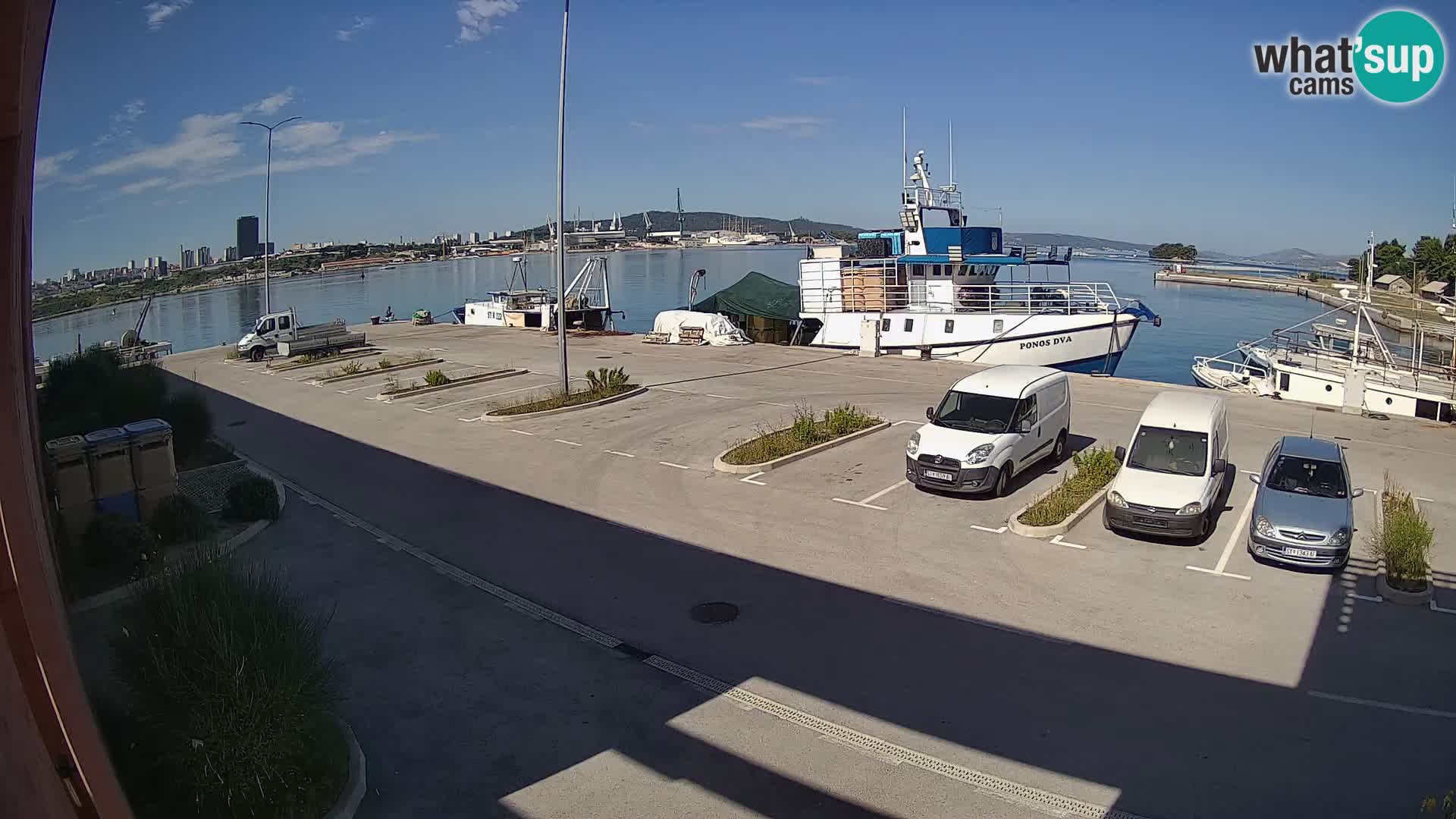 Web kamera marina Kaštela – Split