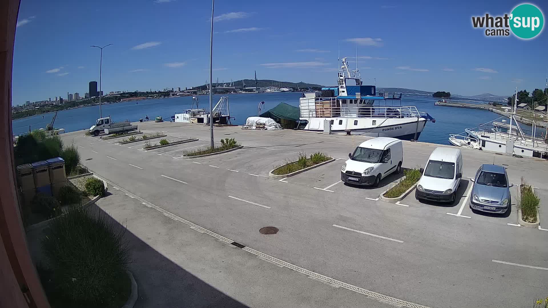 Webcam marina Kaštela – Split