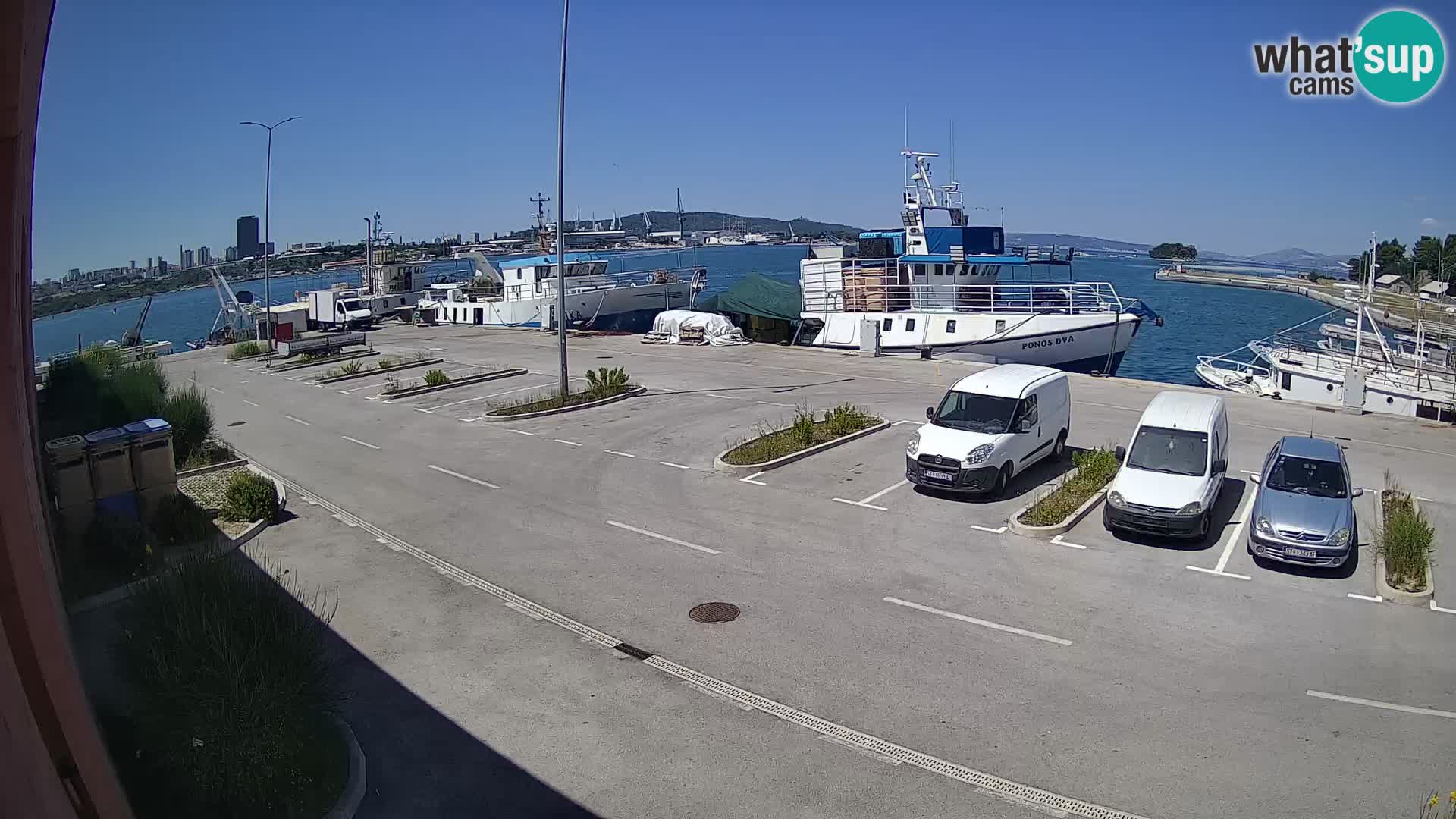 Webcam Marina Baia dei Castelli | Kaštela – Spalato