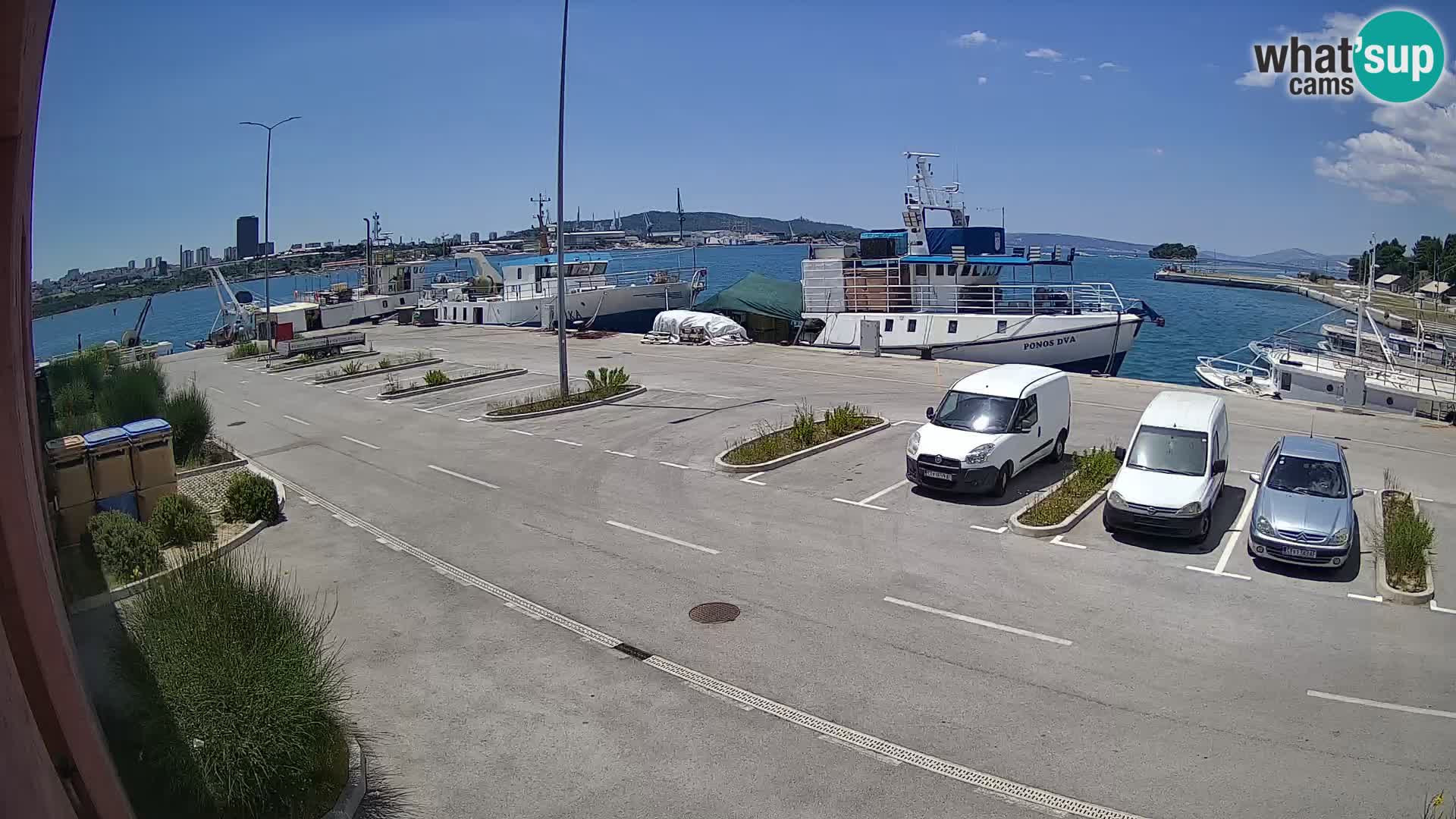 Webcam Marina Baia dei Castelli | Kaštela – Spalato