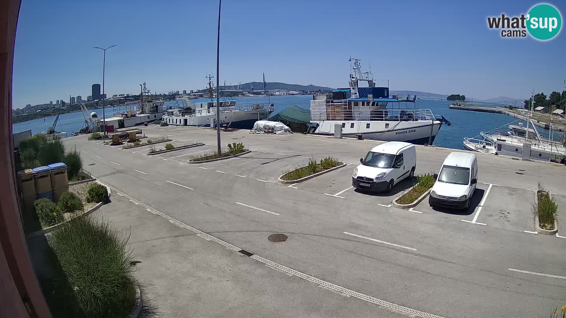 Webcam marina Kaštela – Split
